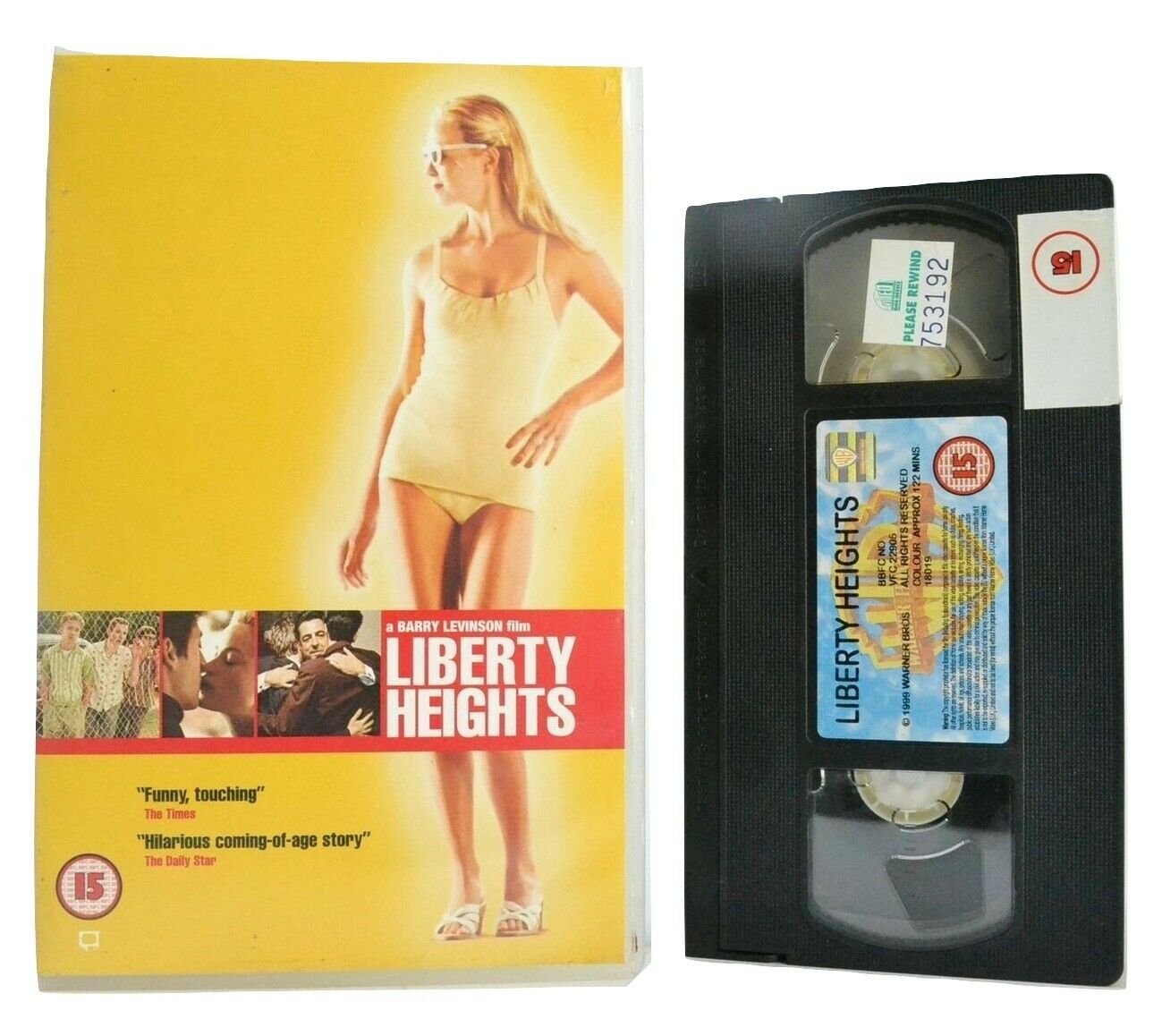 Liberty Heights: B.Levinson Film - Drama Comedy - Baltimore In The 1950's - VHS-