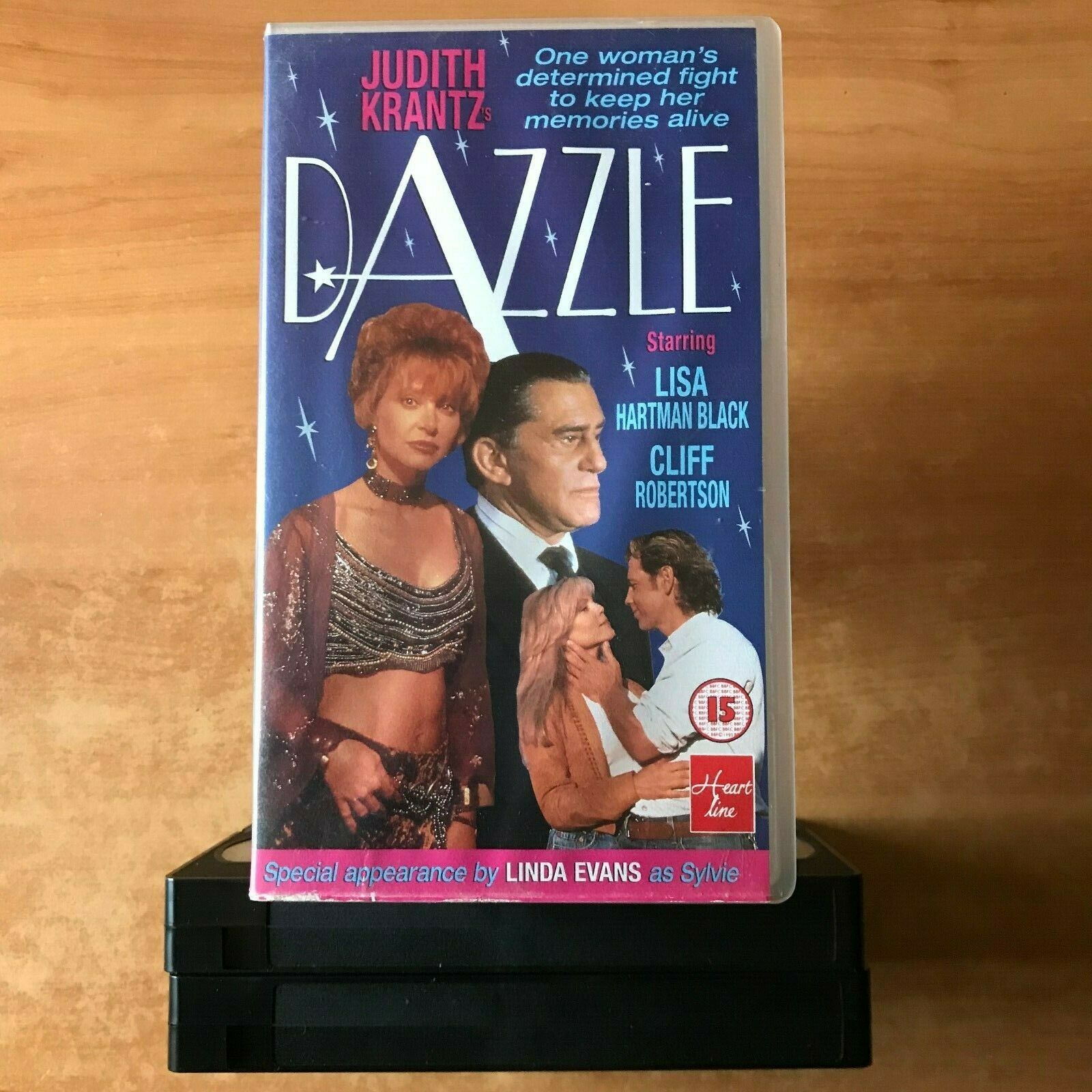 Dazzle; [Judith Krantz]: Drama Miniseries - Lisa Hartman Black/Linda Evans - VHS-