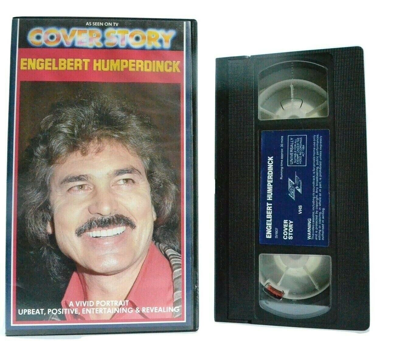 Engelbert Humperdinck: Cover Story - (1989) Documentary - King Of Romance - VHS-