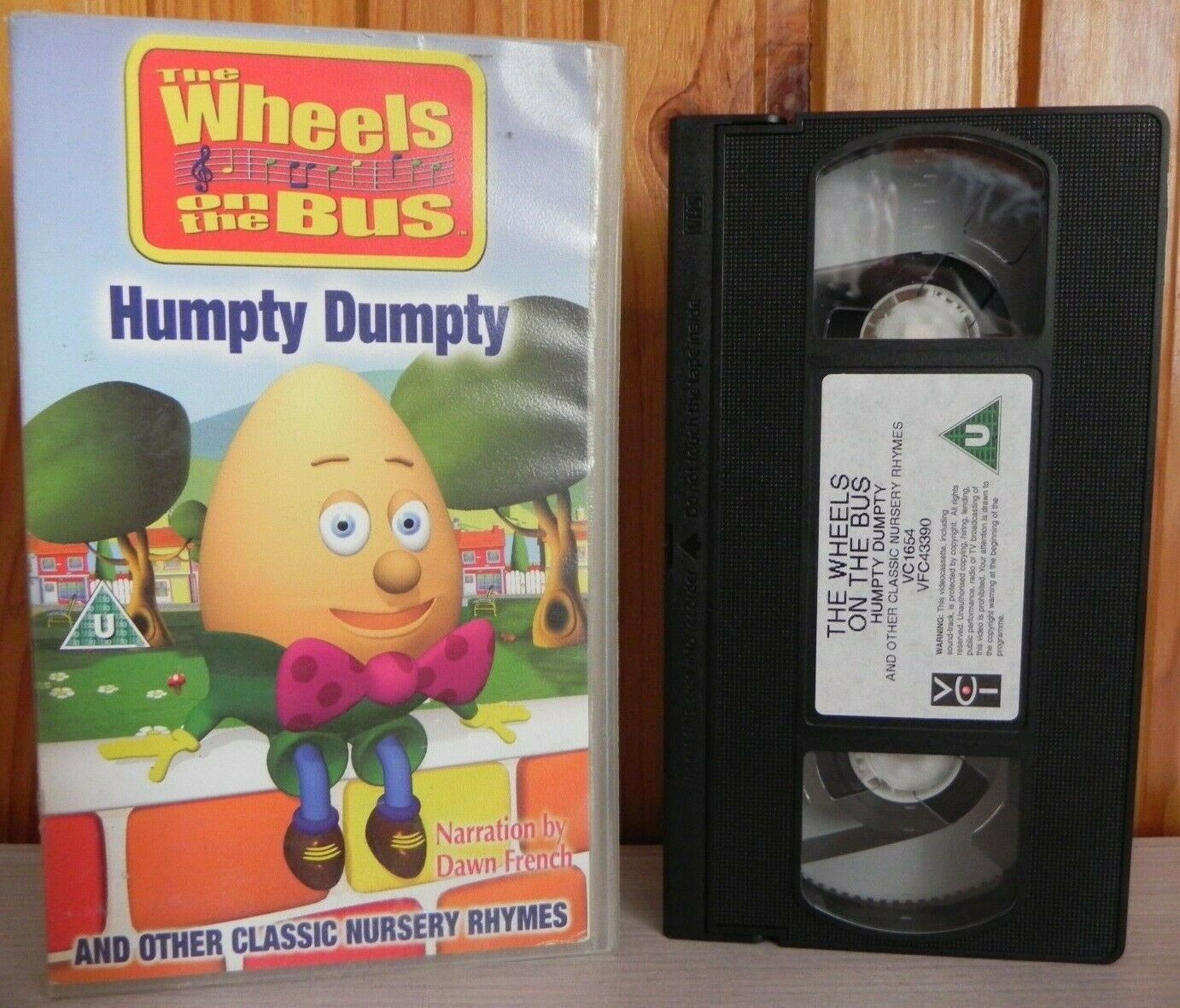 The Wheels On The Bus: Humpty Dumpty - Educational - Sing Along Songs - Pal VHS-