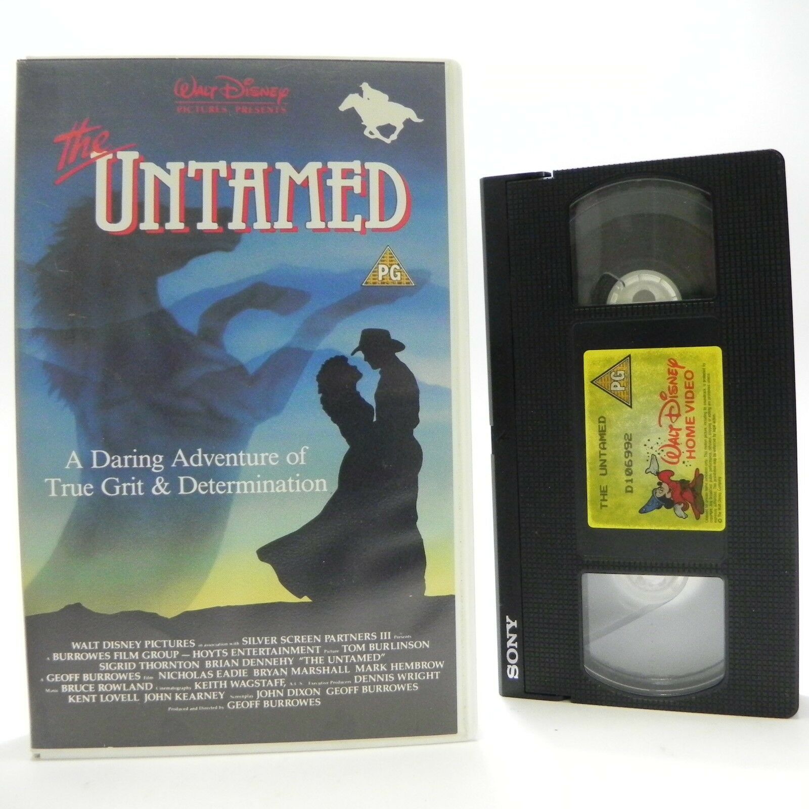 The Untamed: Walt Disney Pictures - Large Box - Adventure - Brian Dennehy - VHS-