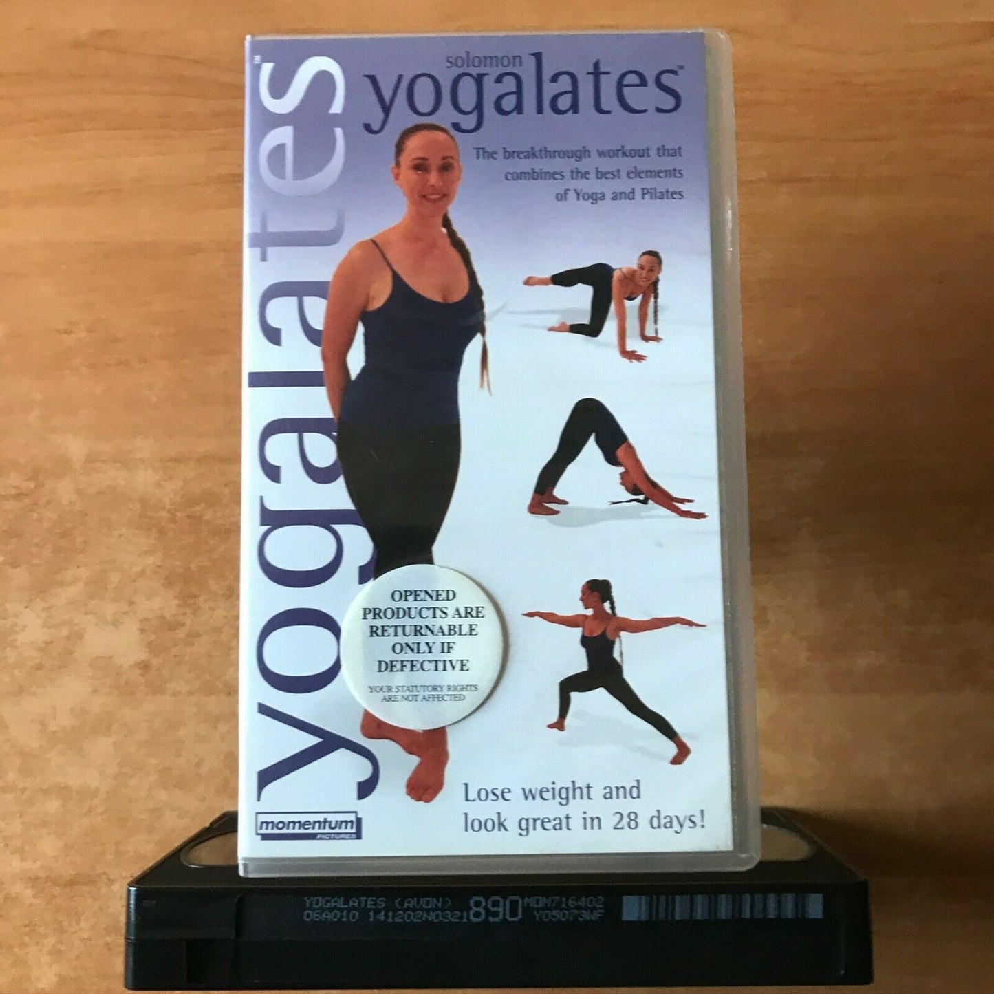 Solomon Yogalates: Yoga / Pilates - Ultimate Exercises - Body Workout - Pal VHS-