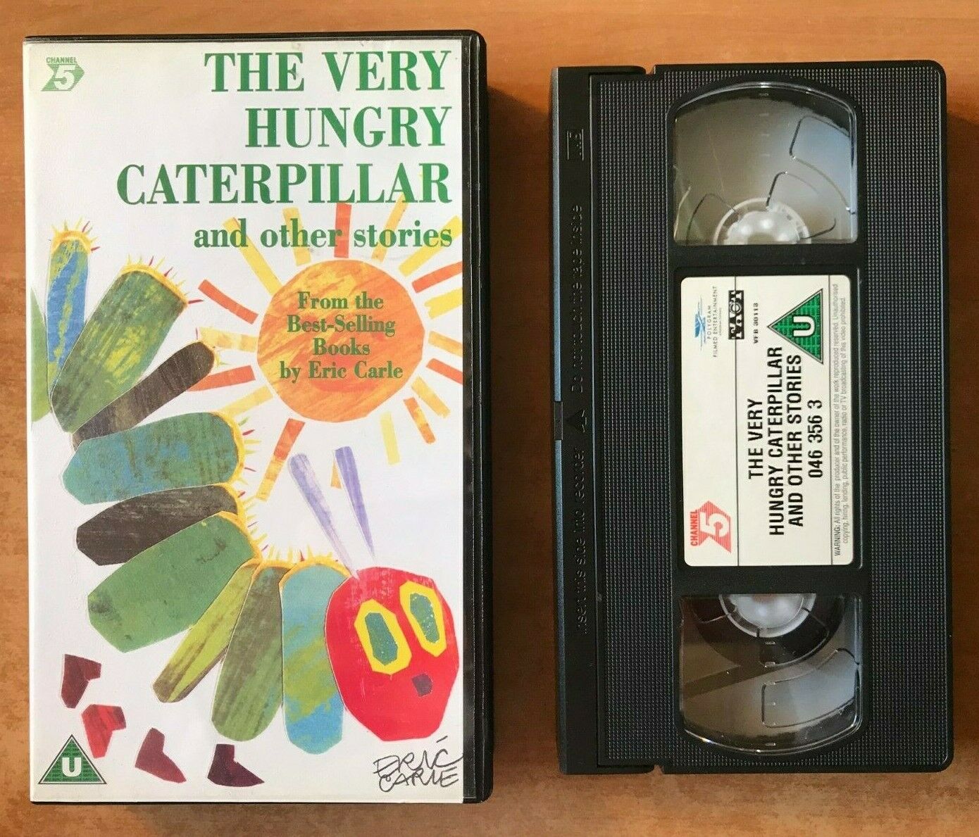 The Very Hungry Caterpillar - PolyGram - Animated - Children's - Pal VHS-