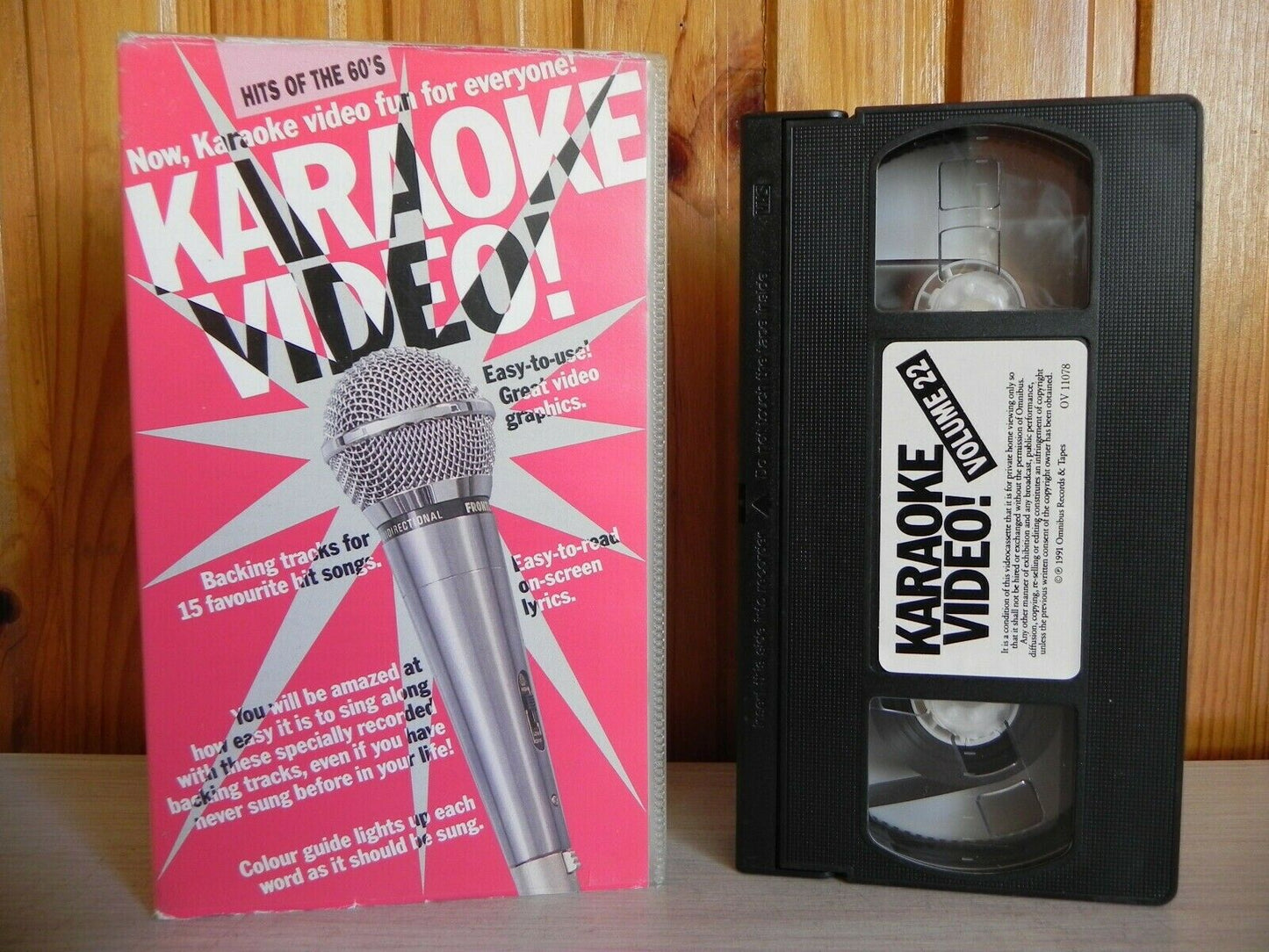 Karaoke Video! - Hits Of The 60's - Karaoke Video For Everyone - 15 Songs - VHS-