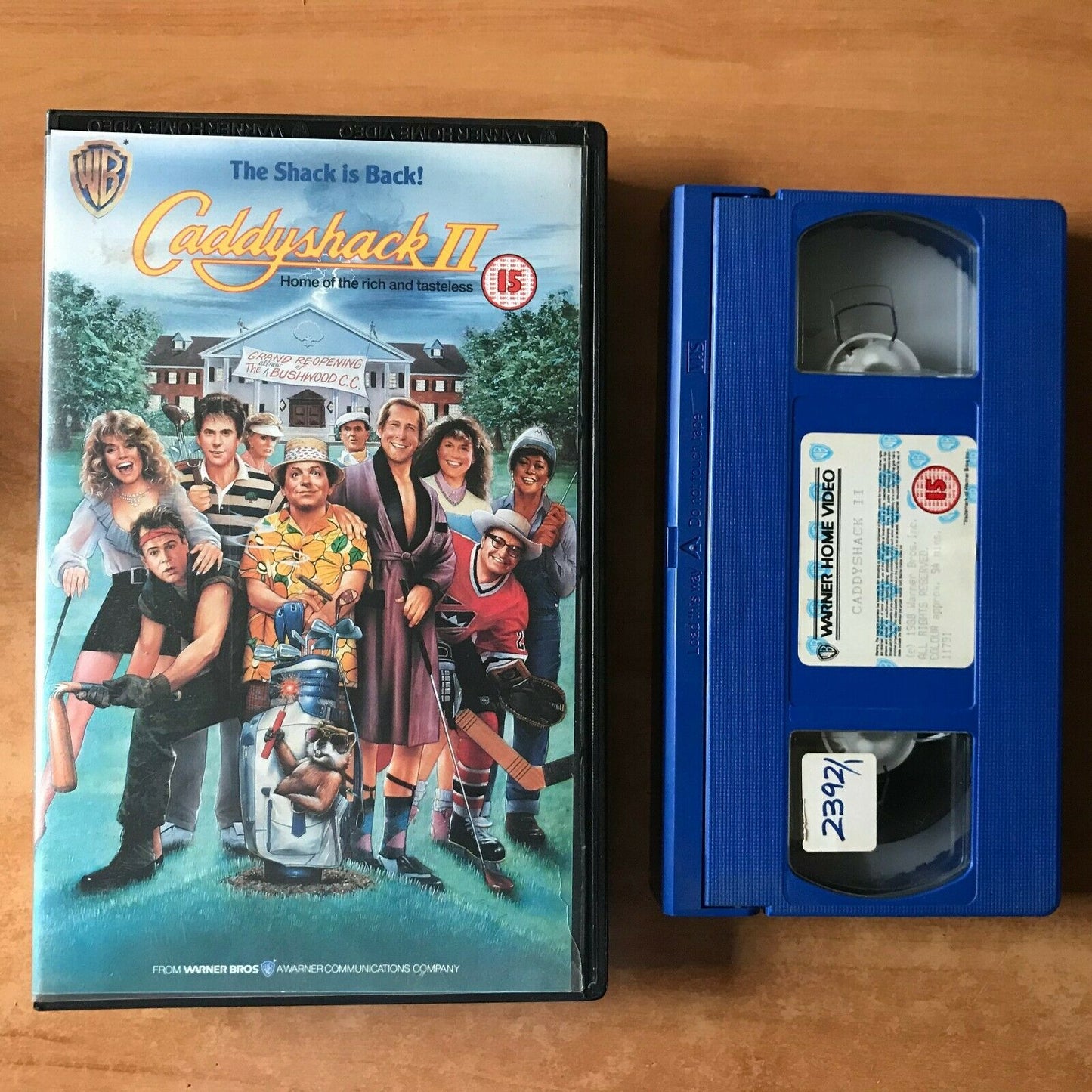 Caddyshack 2 (1988): Sport Action - Comedy [Large Box] Chevy Chase - Pal VHS-