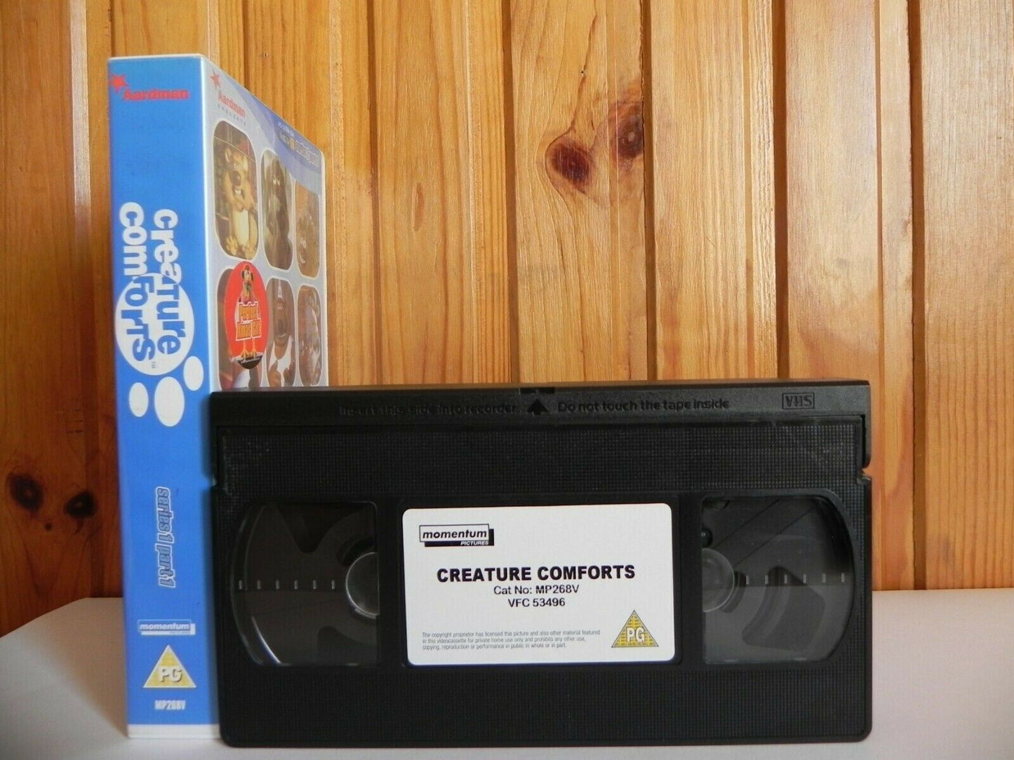 Creature Comforts - From Creators Of Wallace And Gromit - Animated - Pal VHS-