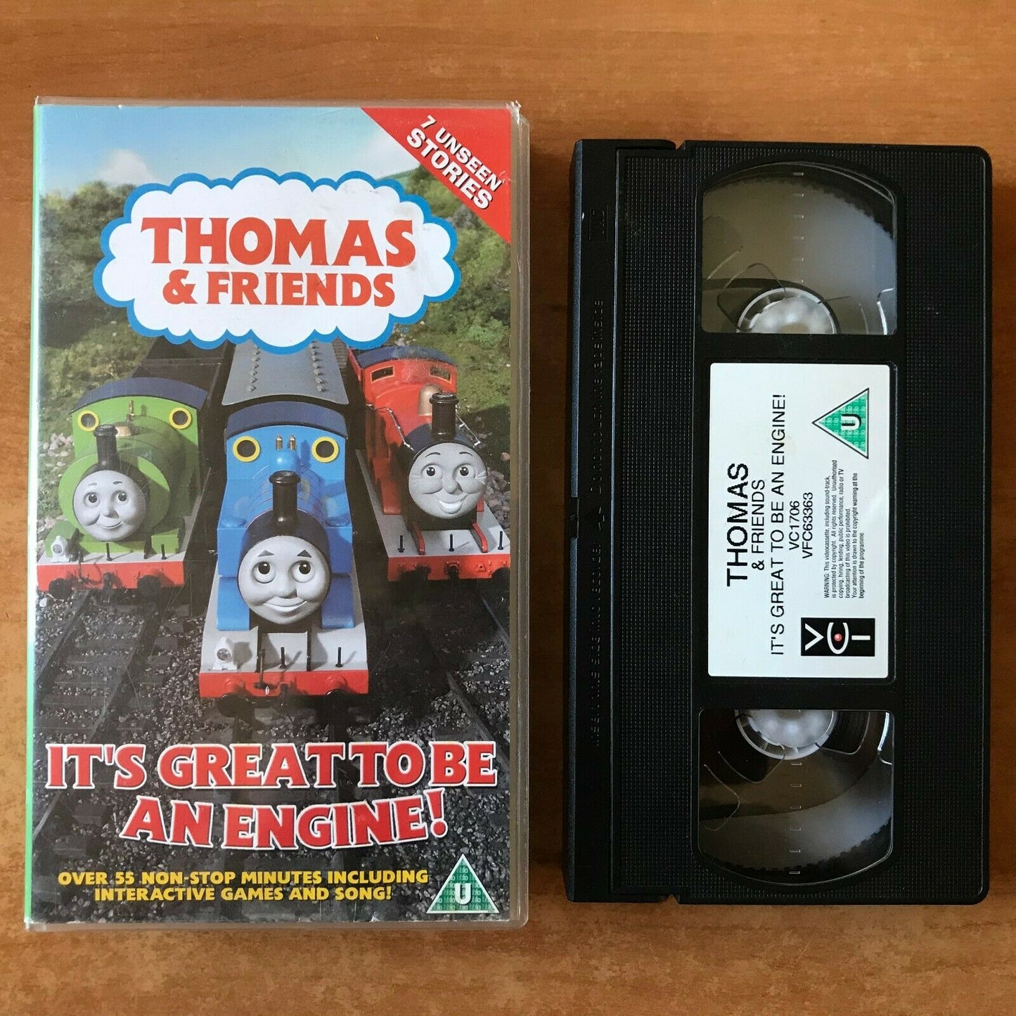 Thomas And Friends: It's Great To Be An Engine; [Britt Allcroft] Kids - Pal VHS-