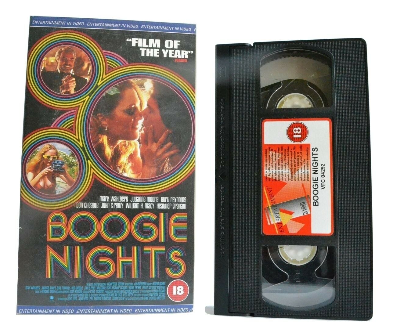 Boogie Nights (1997): Dirk Diggler StorY Mark Wahlberg - Pal VHS-