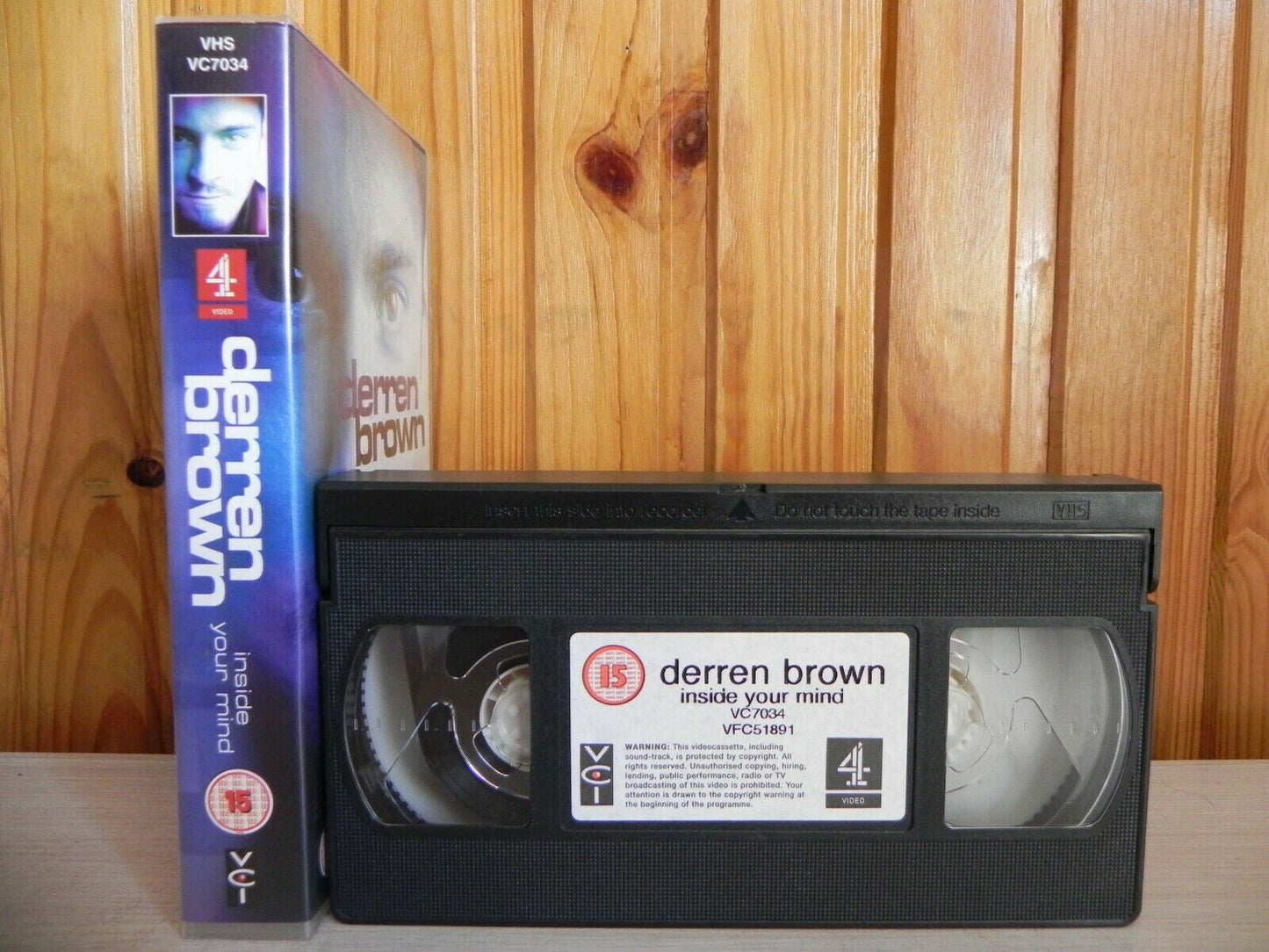 Derren Brown - Inside Your Mind - VCI - Magic/Sorcery - Mind Control - Pal VHS-