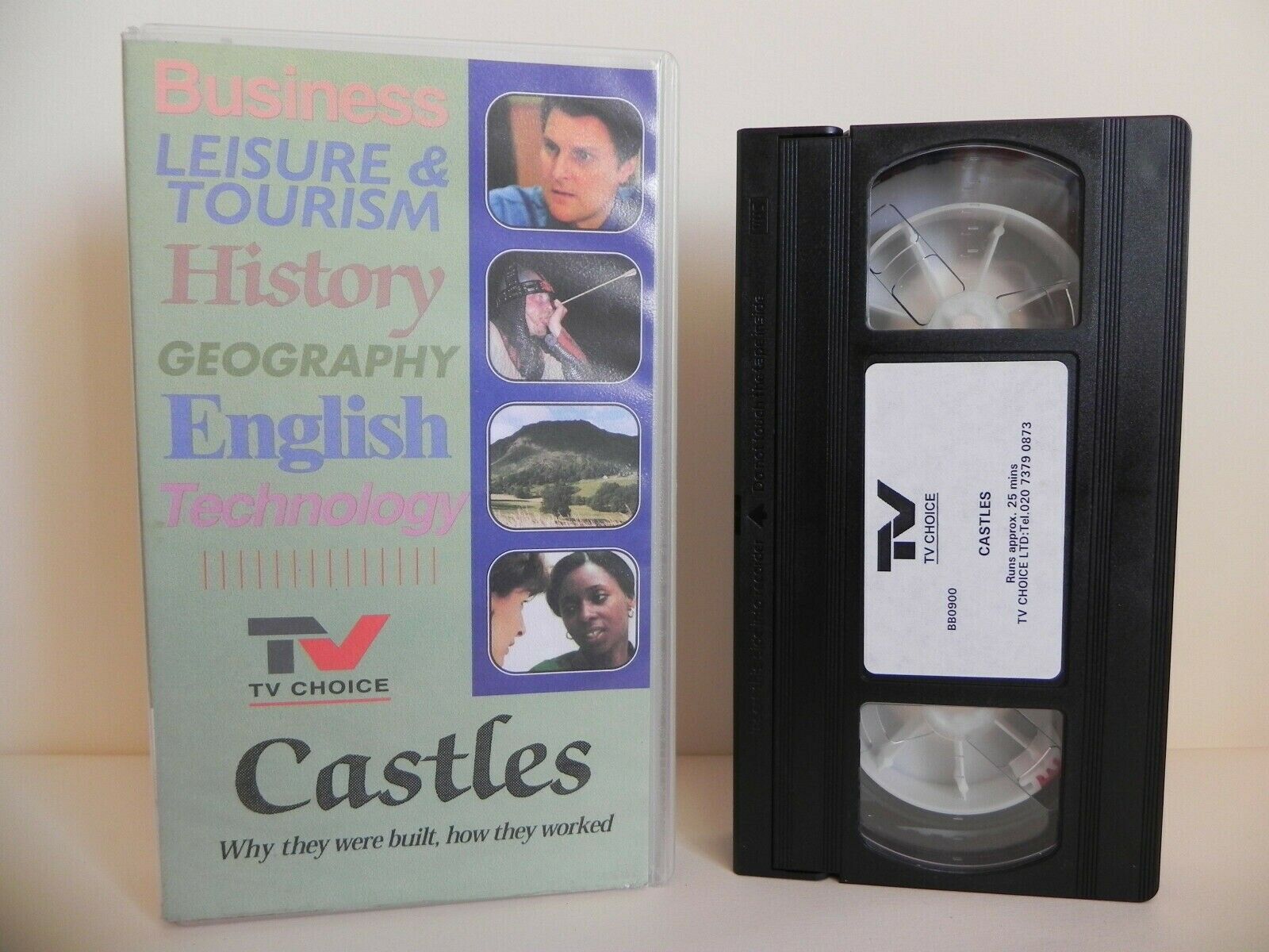 Castles - TV Choice - Why They Were Built - How They Worked - Documentary - VHS-