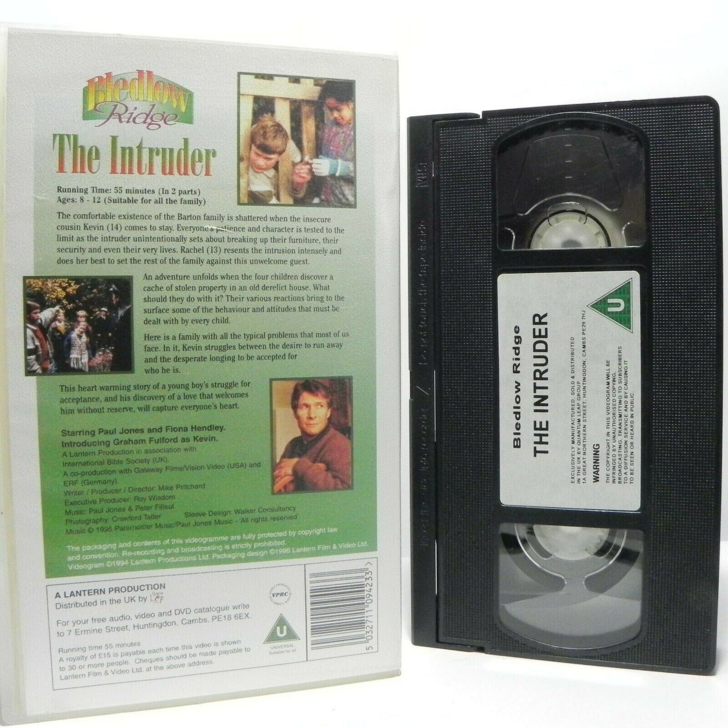 The Intruder: Paul Jones/Graham Fulford - (1995) Family Movie - Pal VHS-