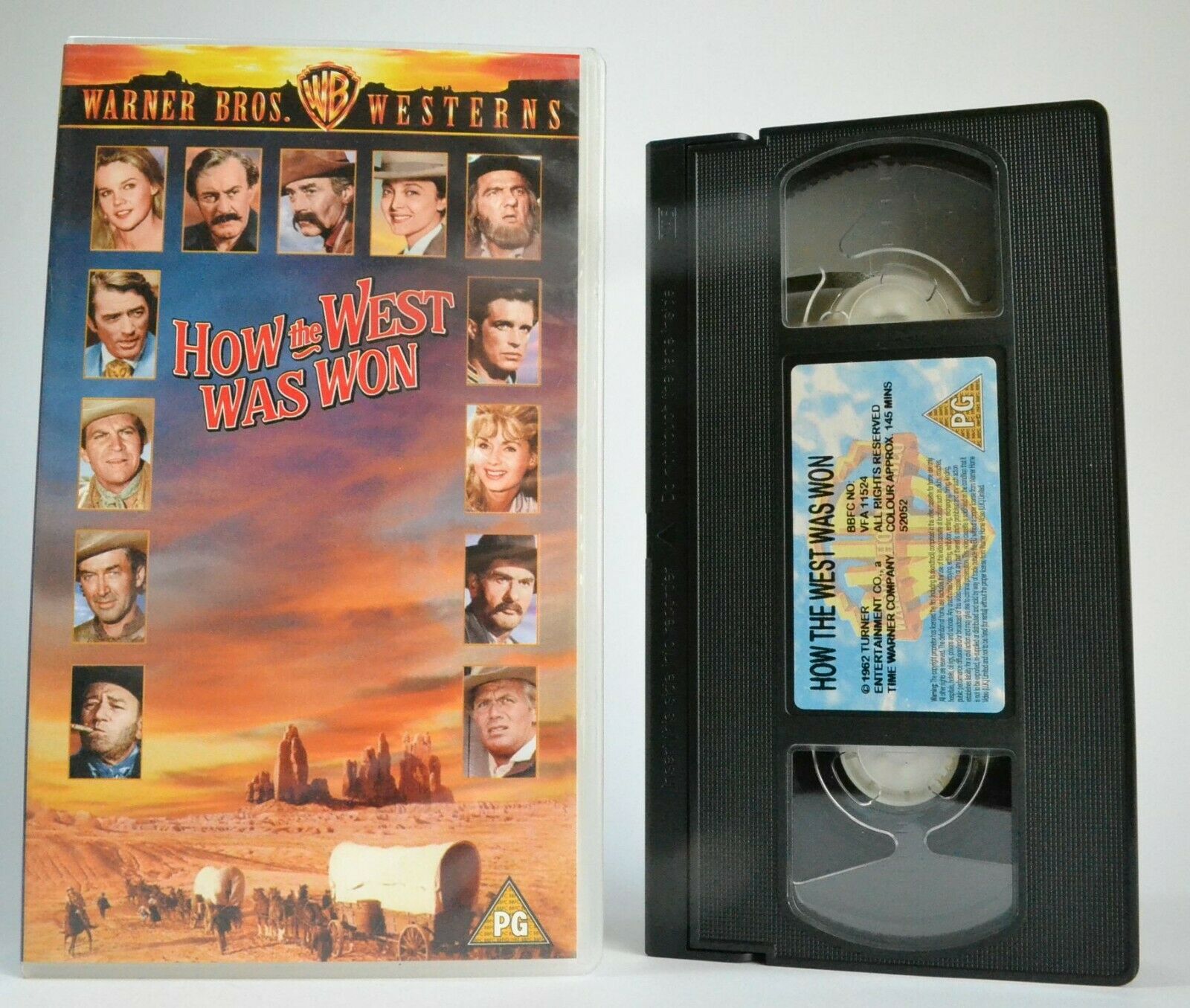 How The West Was Won (1962); [John Ford] Western - John Wayne - Pal VHS-