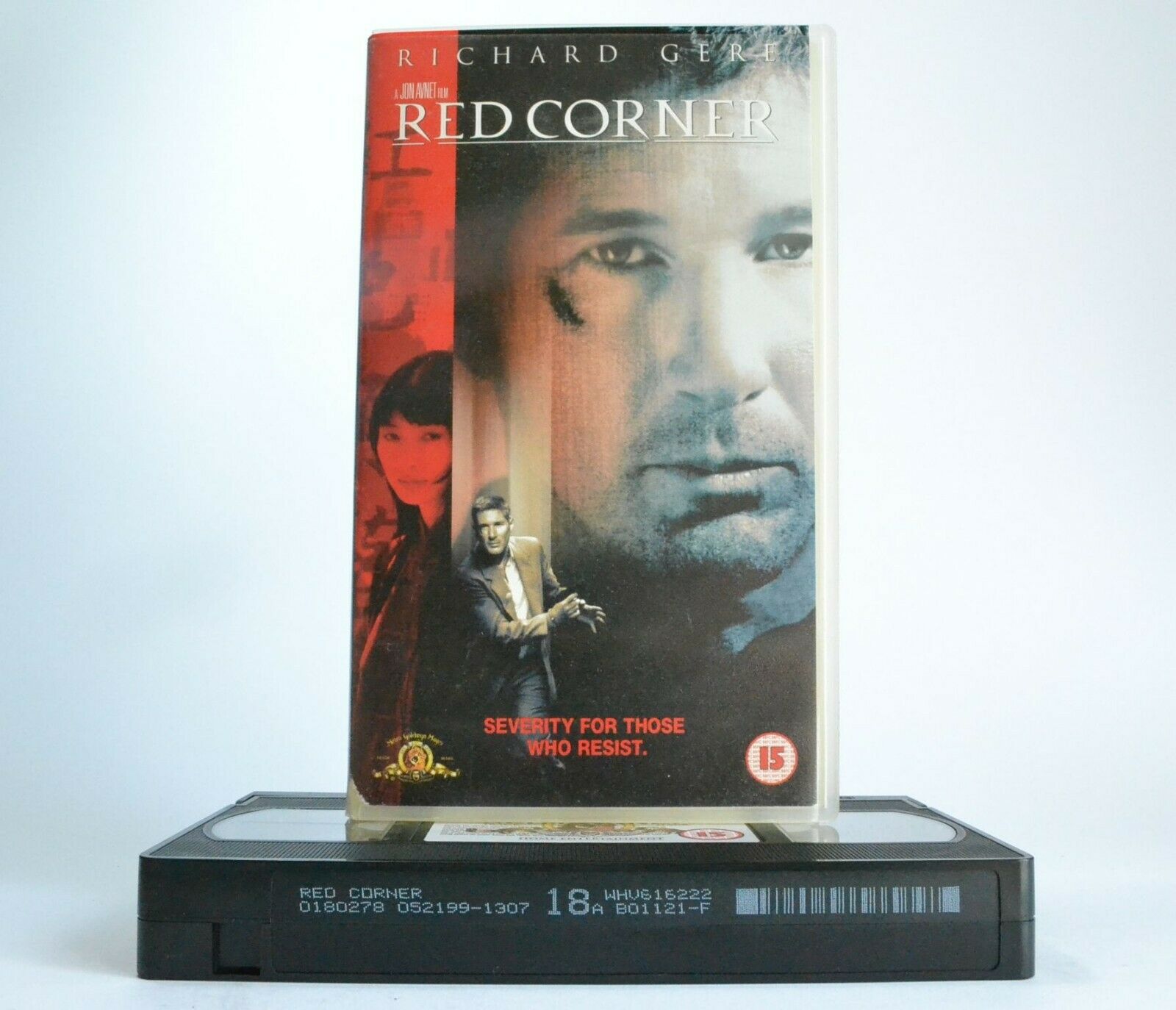 Red Corner: R.Gere; Censored In China - Mystery Thriller - Award Winner - VHS-