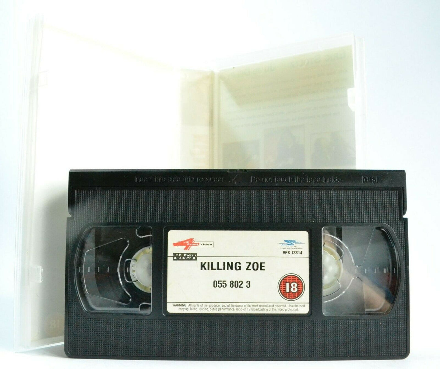 Killing Zoe (1993) - Action Thriller - [ Quentin Tarantino ] - Eric Stoltz - VHS-