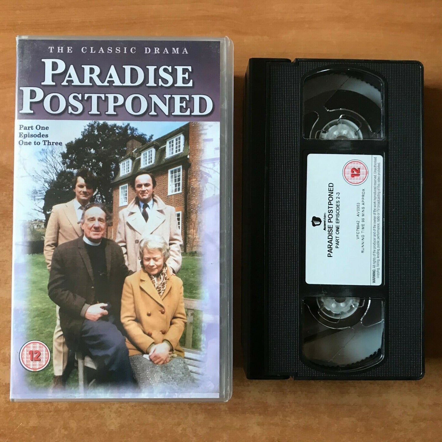 Paradise Postponed (Part 1, Ep. 1/3): Death Of A Saint - TVSeries - Drama - VHS-