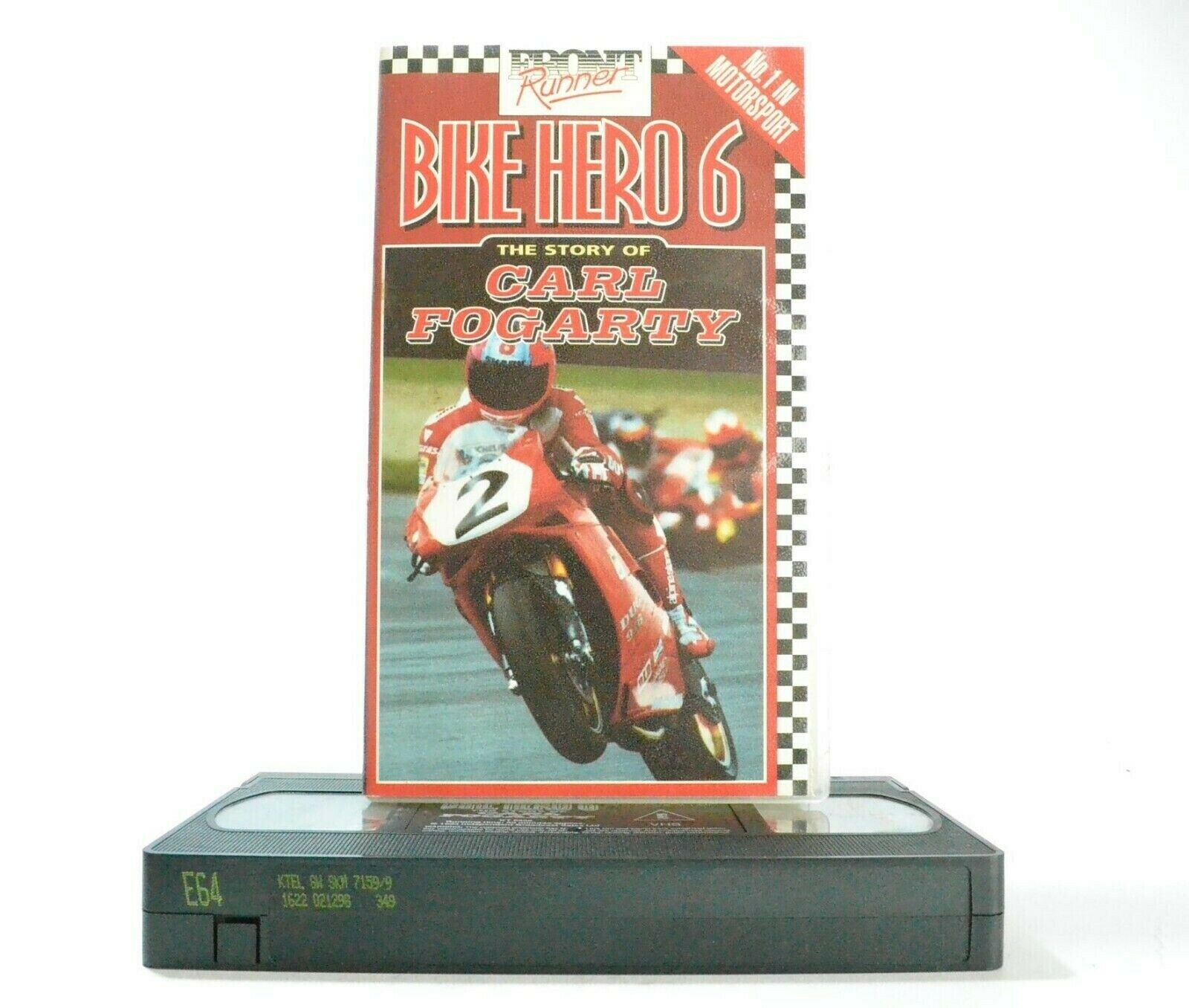 Bike Hero 6: The Story Of Carl Fogarty - Documentary - Motorsports - Pal VHS-