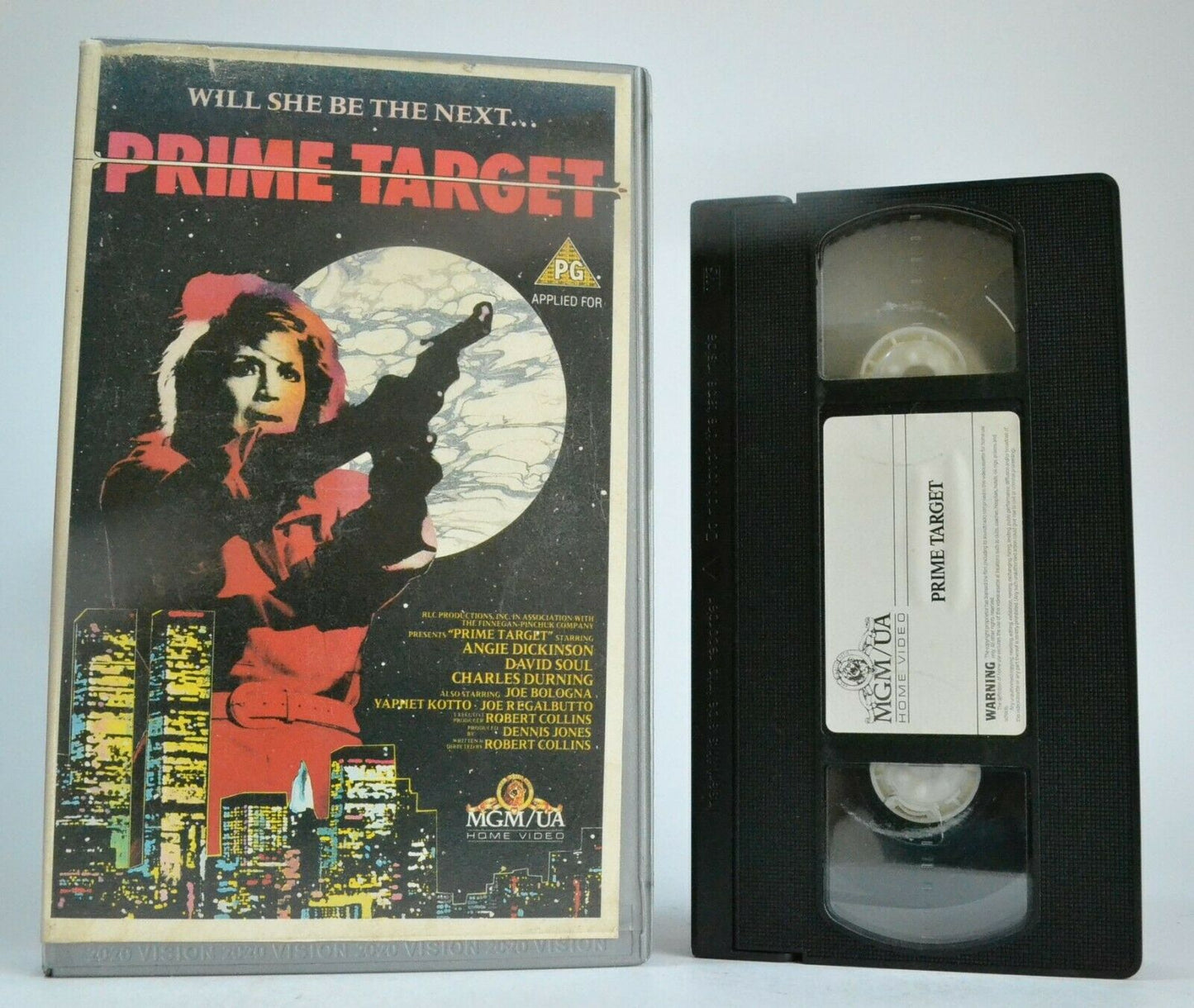 Prime Target: T.V. Movie (1989) Sample - Angie Dickinson - Action Crime - VHS-