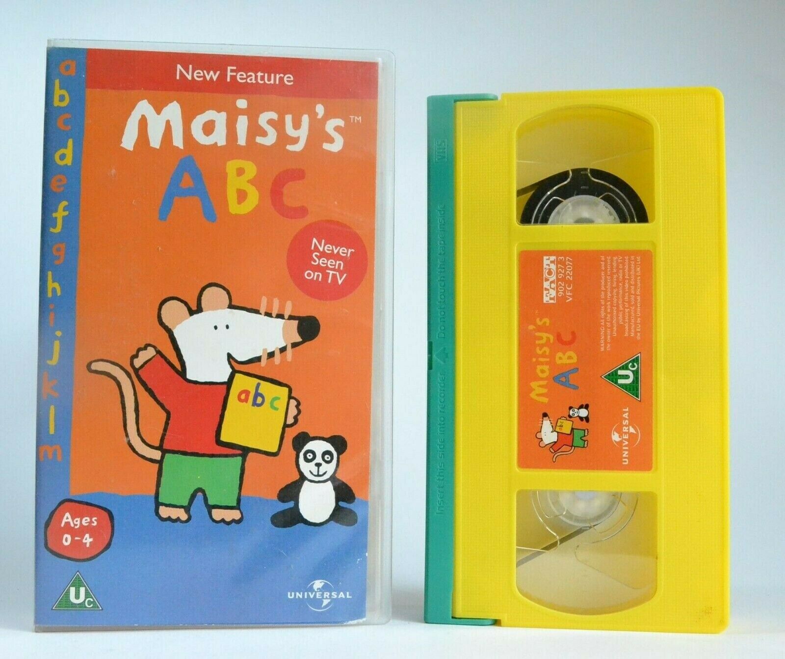 Maisy's ABC: By Lucy Cousins - Children's Animated Series - Educational -  VHS 3259190292734 – Golden Class Movies LTD