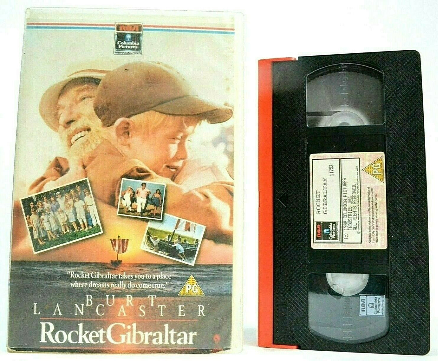 Rocket Gibraltar (1988): Drama [Large Box] Burt Lancaster / Kevin Spacey - VHS-