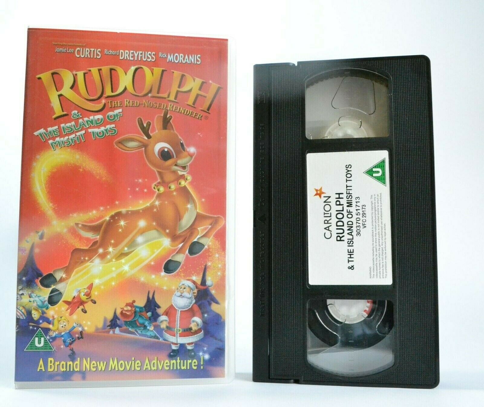 Rudolph And The Island Of Misfit Toys - Animated - Rick Moranis - Kids - Pal VHS-