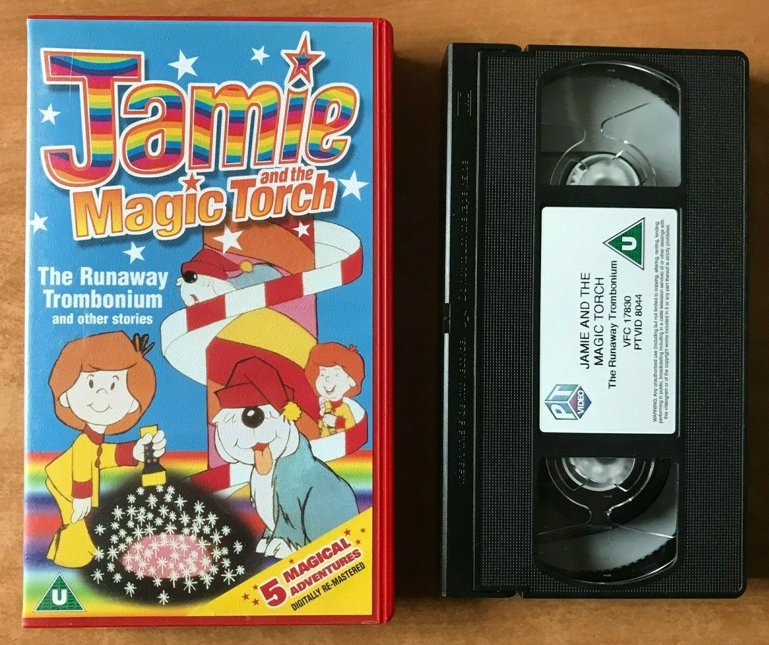 Jamie And The Magic Torch: The Runaway Trombobium - Animated - Children's - VHS-