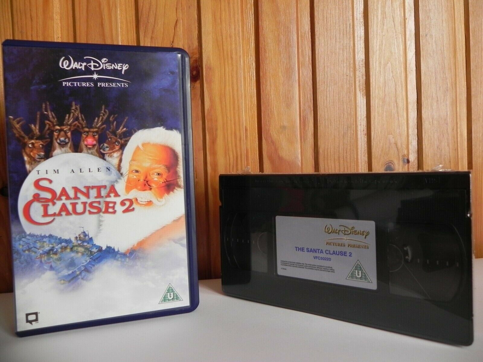 SANTA CLAUSE 2 - TIM ALLEN - BRAND NEW SEALED - WALT DISNEY KIDS - PAL VHS-