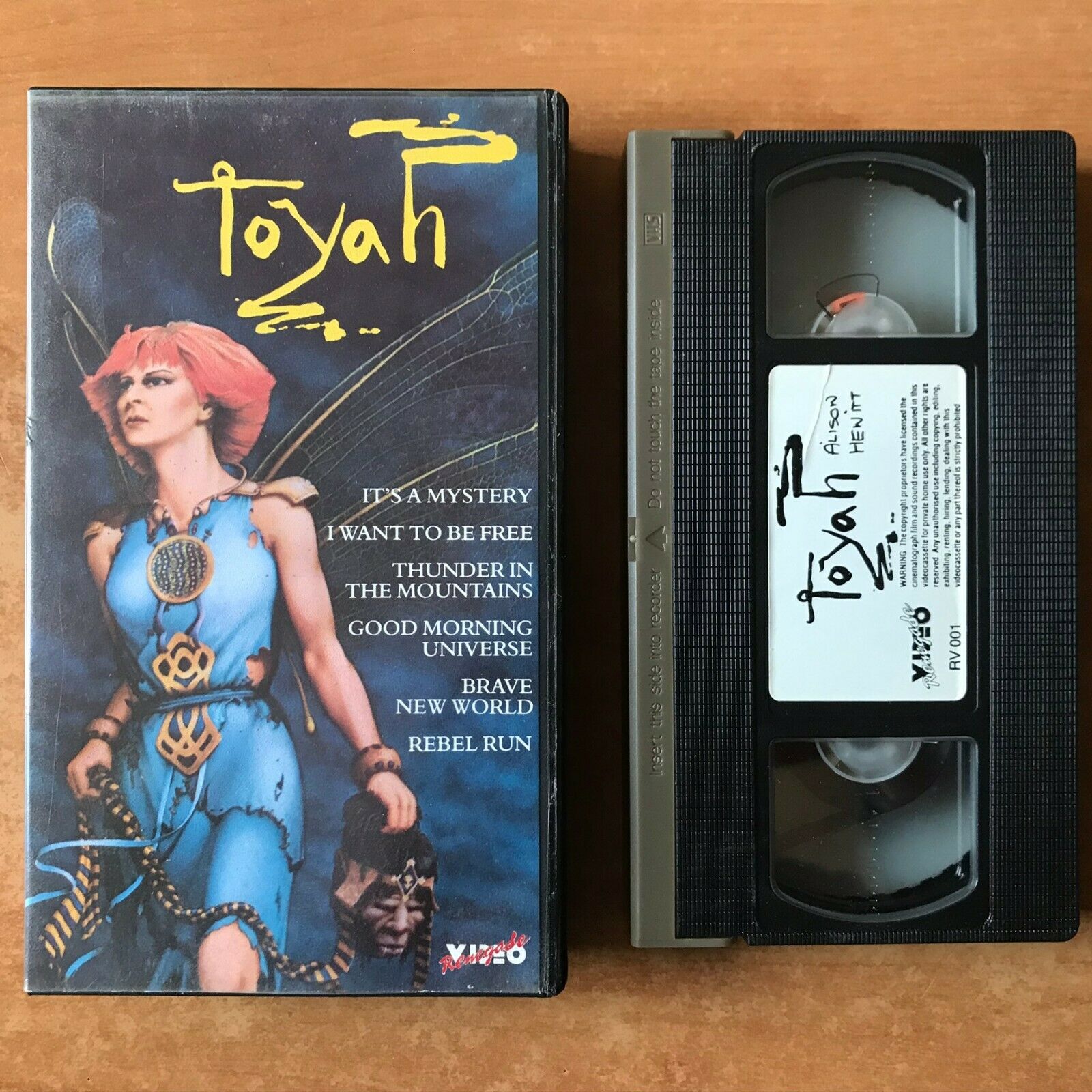 Toyah [Post-Punk Explosion] Live Performances - "Rebel Run" - Music - Pal VHS-