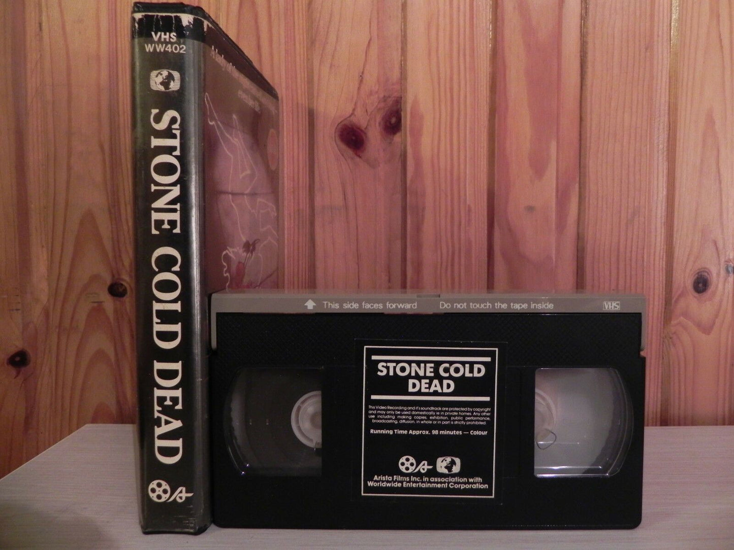 Stone Cold Dead - Big Box - Ex-Rental - Crime Thriller - Pre-Cert Video - VHS-