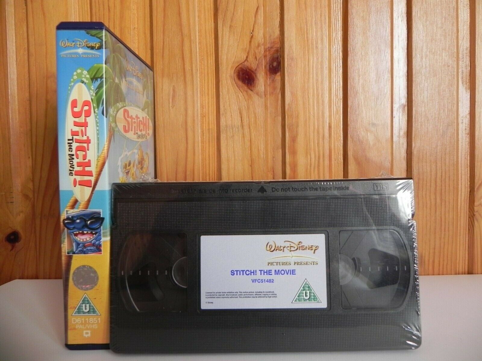 STITCH THE MOVIE - BRAND NEW - WALT DISNEY VIDEO - STILL SEALED - PAL VHS-