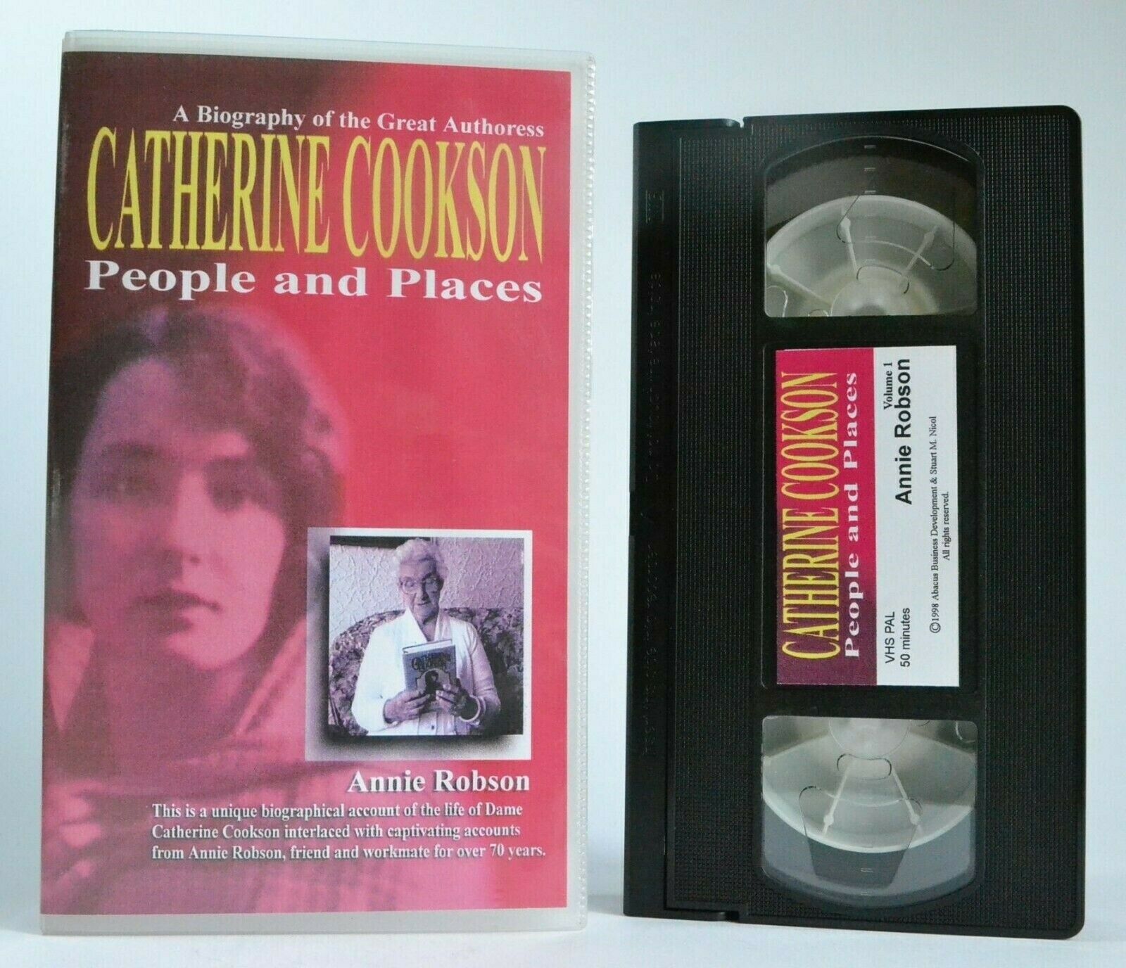 People And Places: A Catherine Cookson Biography - (1998) Documentary - Pal VHS-