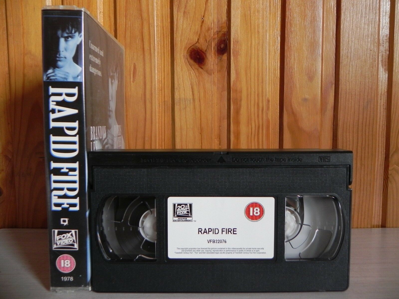 Rapid Fire - Brandon Lee - Final Full Movie 1992 - Kung-Fu - Martial Arts - VHS-