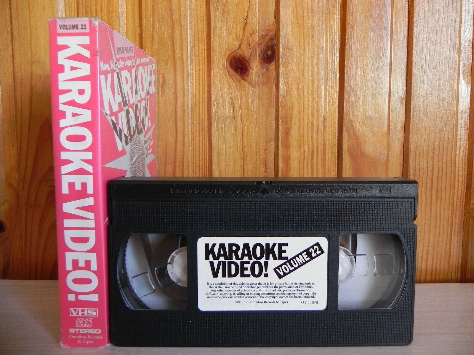 Karaoke Video! - Hits Of The 60's - Karaoke Video For Everyone - 15 Songs - VHS-