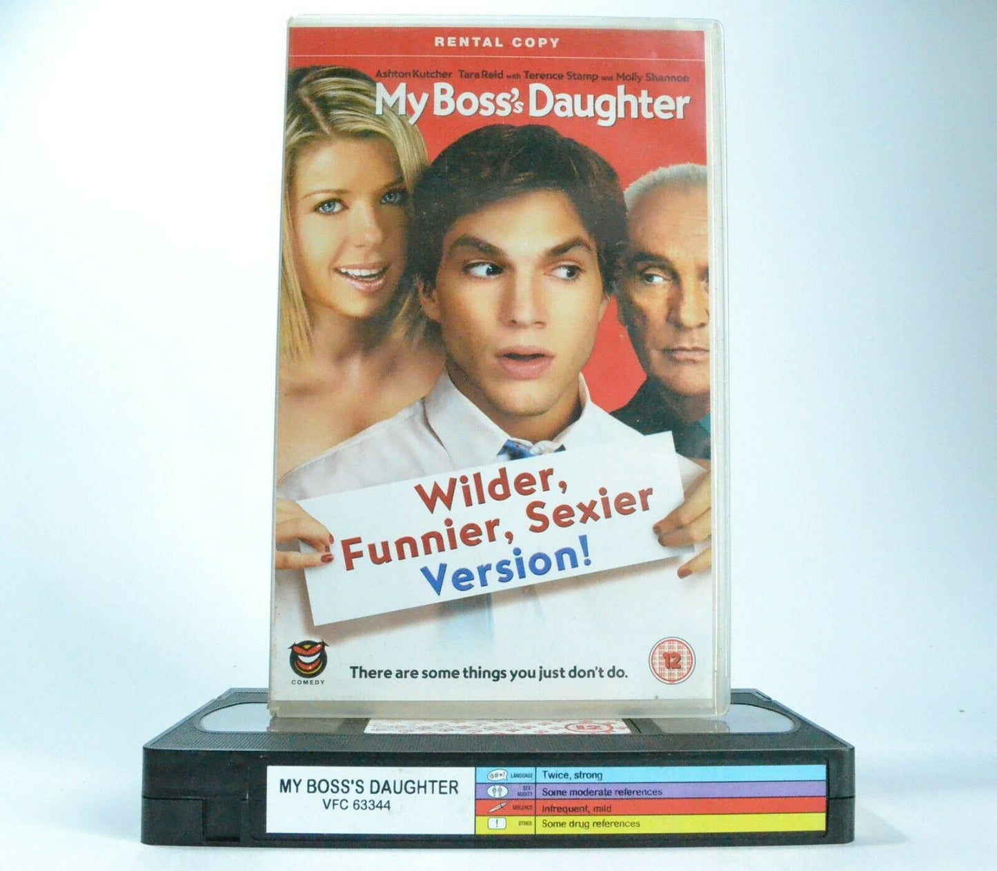 My Boss's Daughter: D.Zucker Film - Comedy - Large Box - A.Kutcher/T.Reid - VHS-