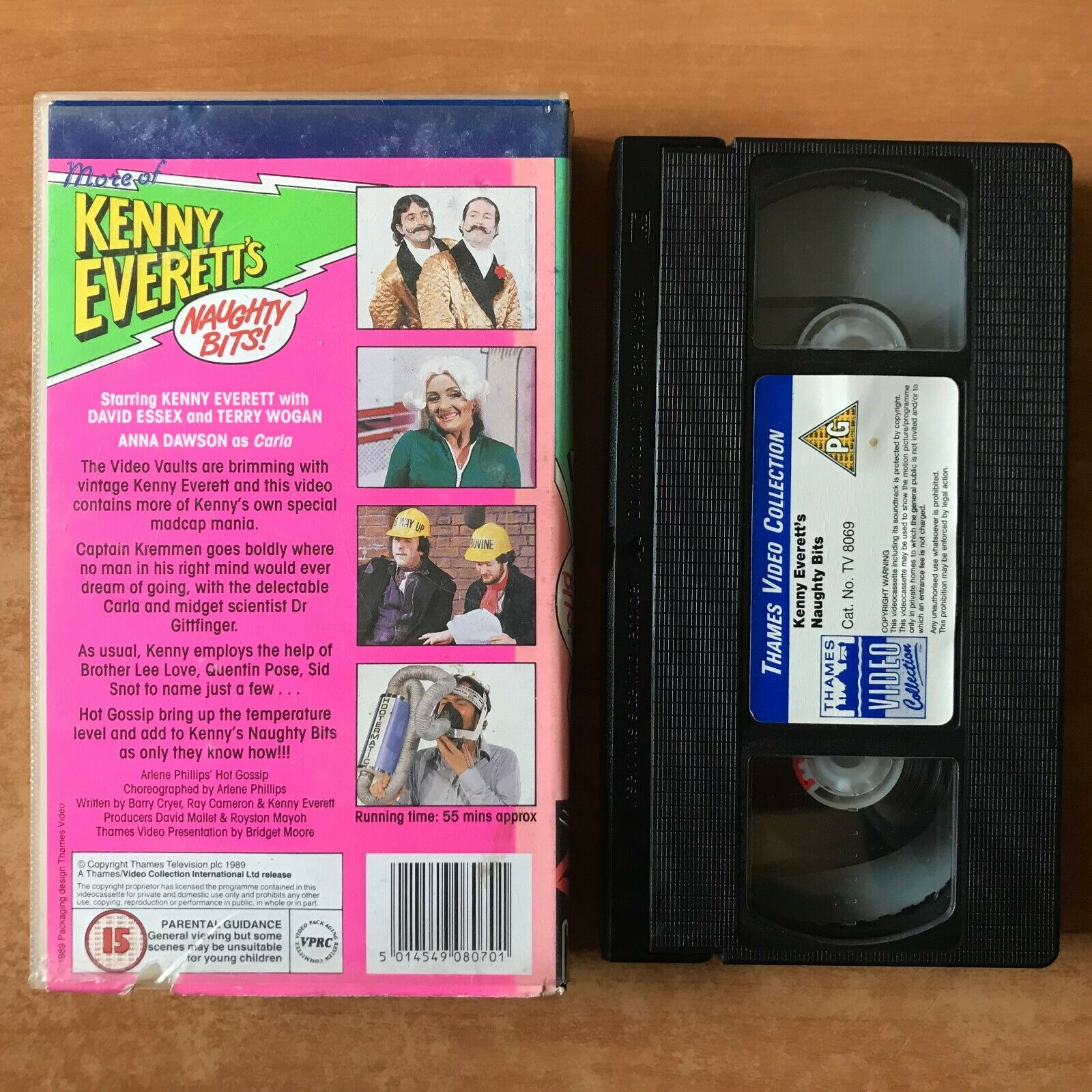 Kenny Everett: Naughty Bits [Special Madcap Mania] Comedy Sketches - Pal VHS-