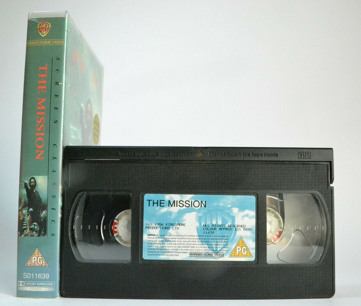 The Mission (1986): Robert De Niro / Jeremy Irons [Screen Classics] Drama - VHS-