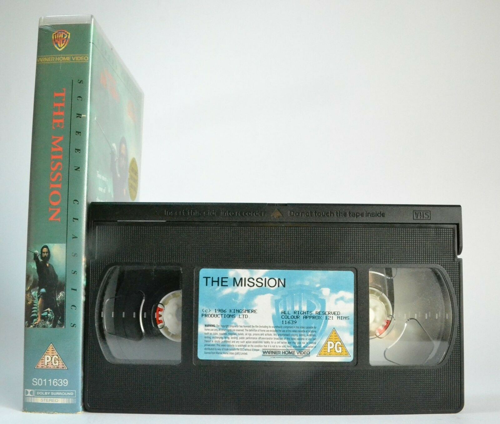 The Mission (1986): Robert De Niro / Jeremy Irons [Screen Classics] Drama - VHS-