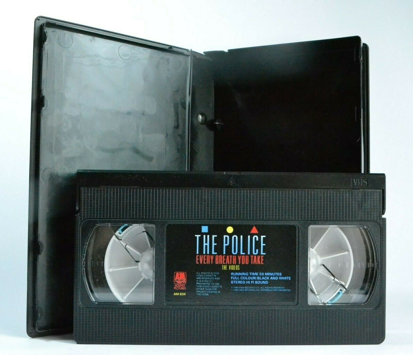 The Police: Every Breath You Take - Music Videos - Greatest Hits - Sting - VHS-