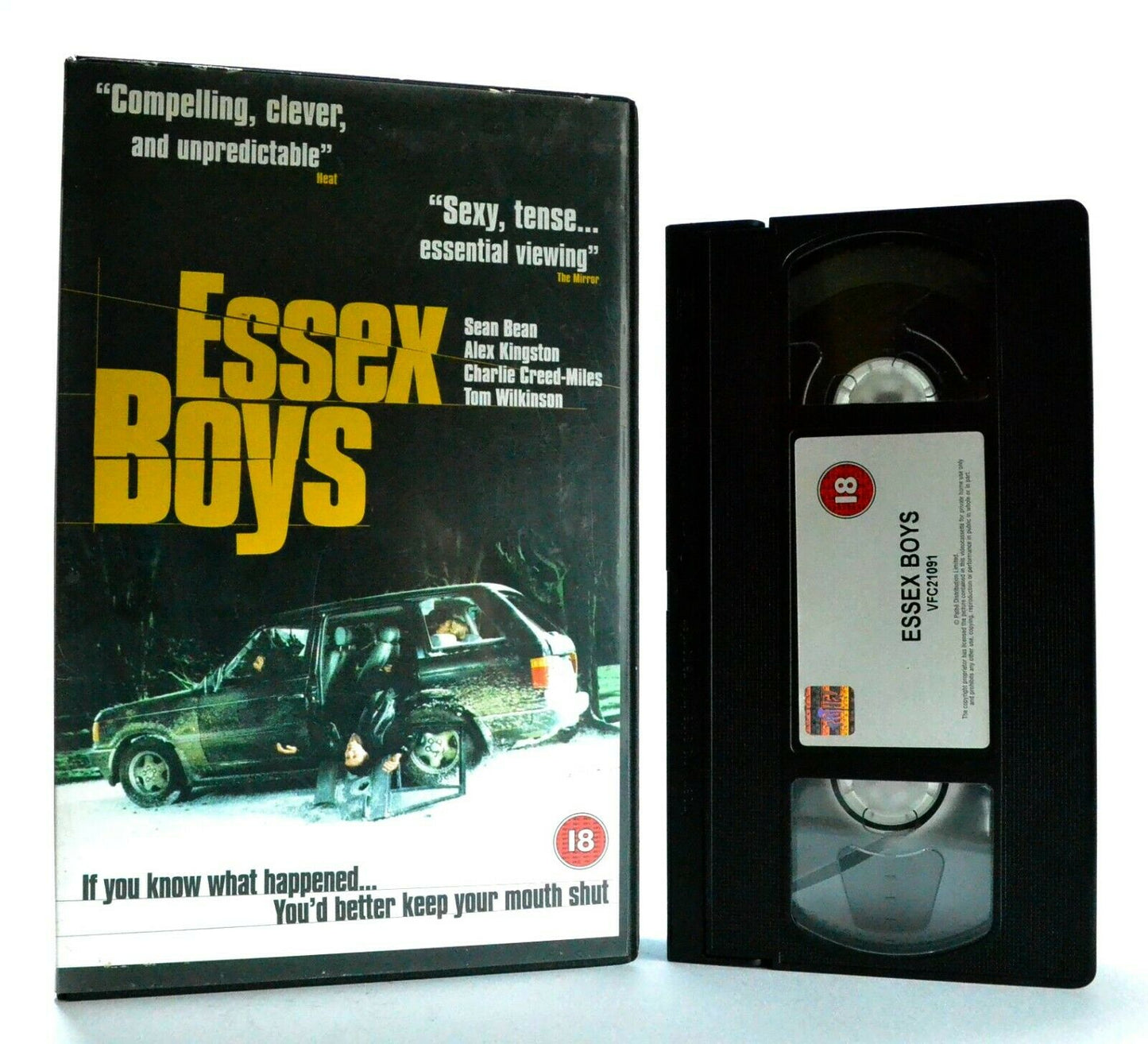 Essex Boys: British Crime Film (2000) - Large Box - Ex-Rental - Sean Bean - VHS-