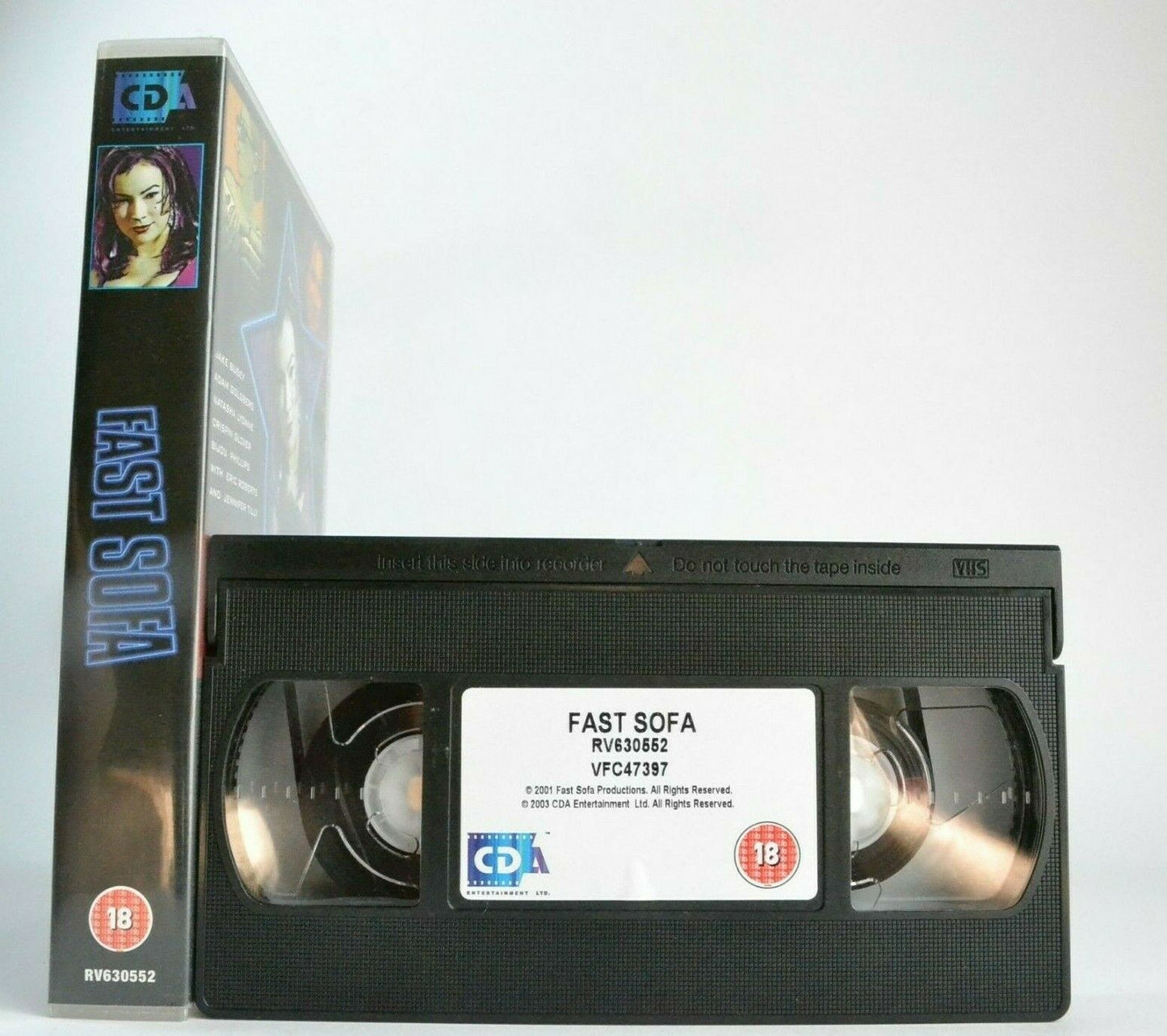 Fast Sofa (2001): Dramatic California Action - Large Box - Eric Roberts - VHS-