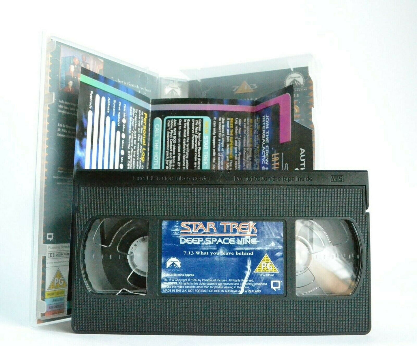 Star Trek Deep Space 9: What You Leave Behind (Final TV Movie) - Sci-Fi - VHS-