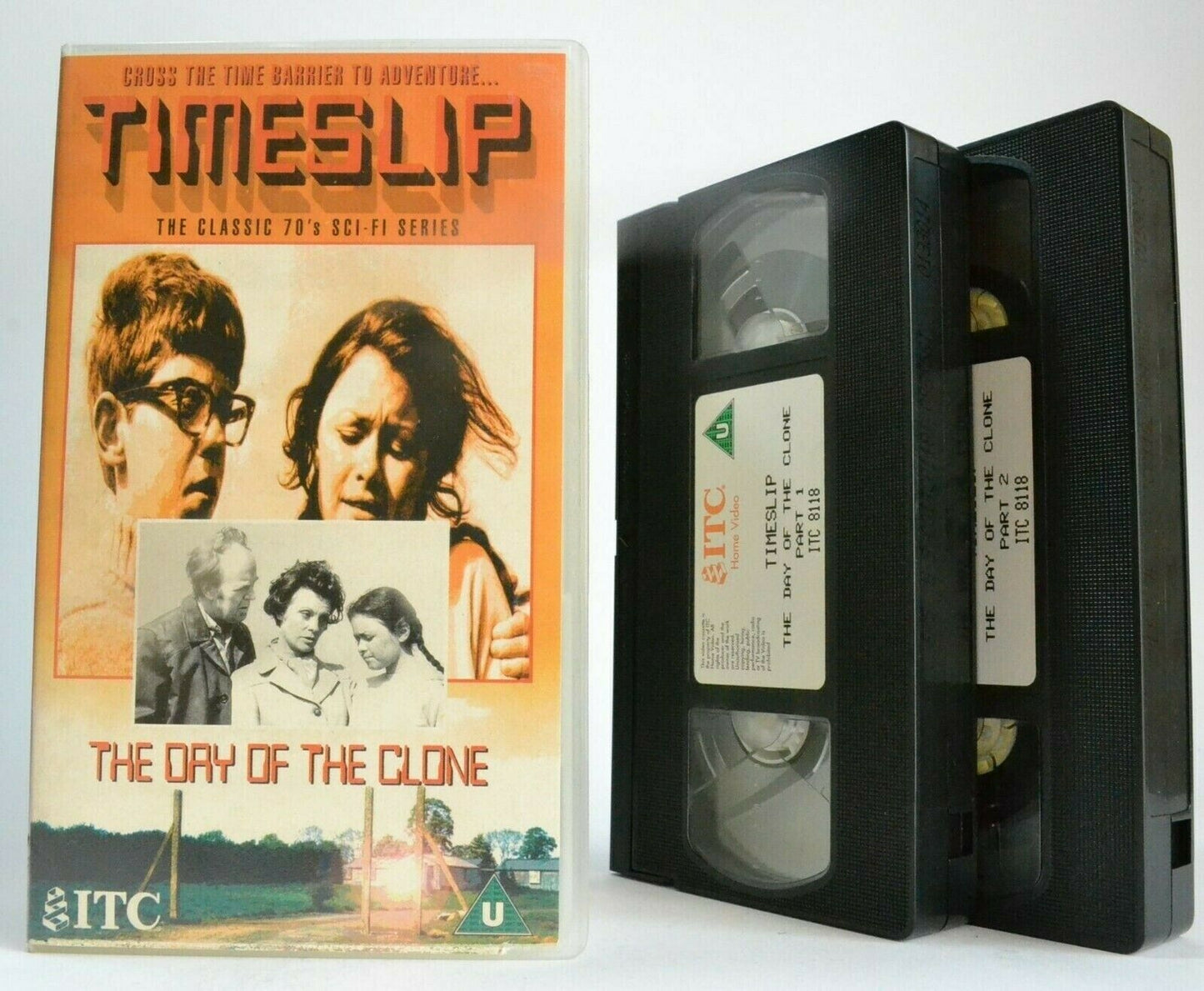 Timeslip (1970): The Day Of The Clone -<ITC Sci-Fi Series>- Denis Quilley - VHS-