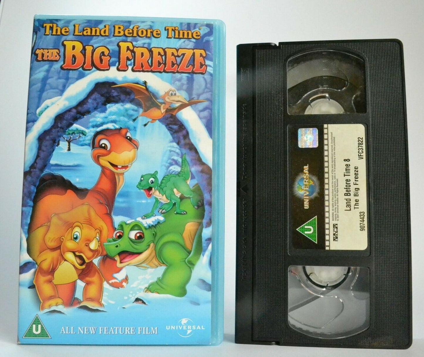 The Land Before Time 8: The Big Freeze - Animated - Family - Children's - VHS-