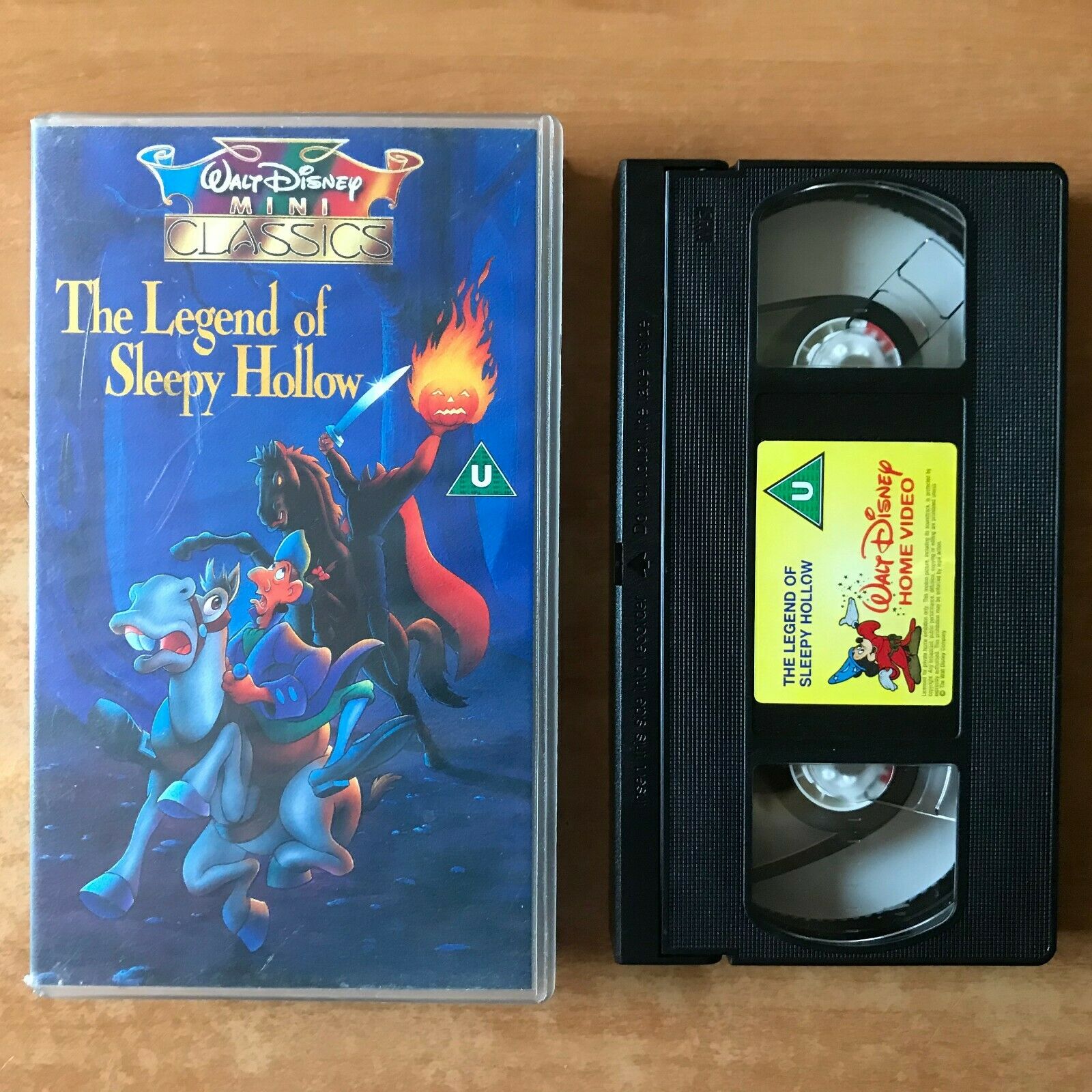 The Legend Of Sleepy Hollow; [Walt Disney Mini Classics] Animated - Kids - VHS-