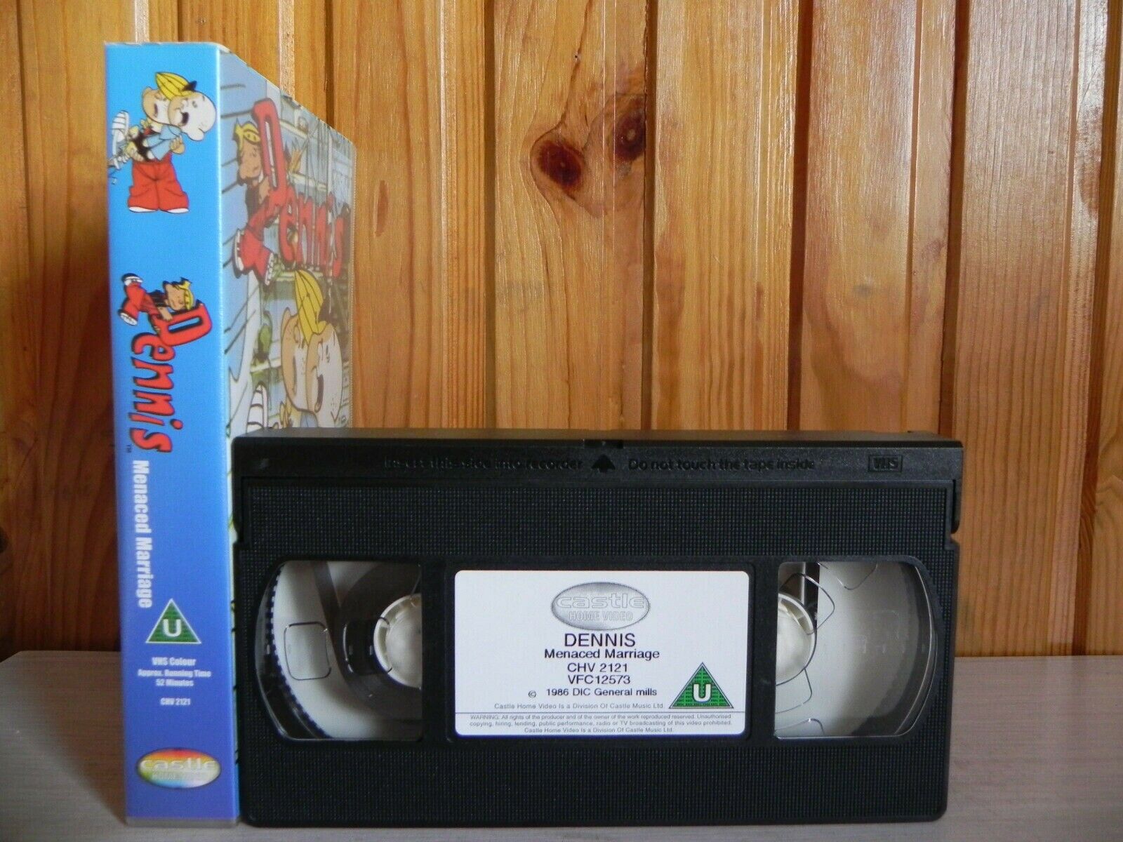 Dennis - Menaced Marriage - And 7 Others Madcap Episodes - Cartoon - Kids - VHS-