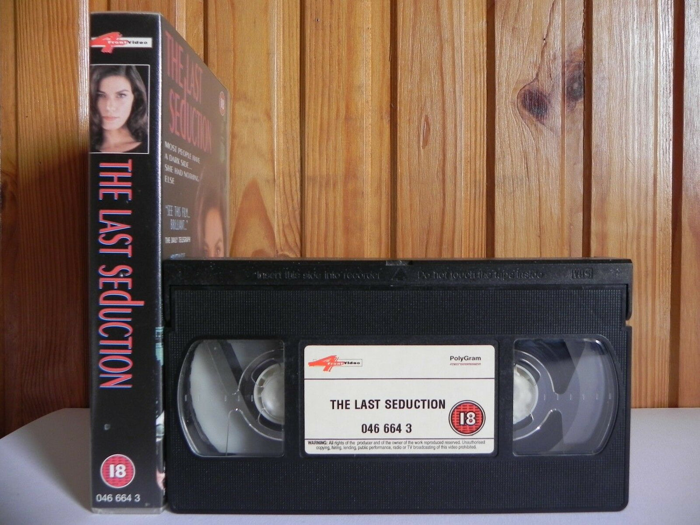 The Last Seduction - PolyGram - Thriller - Linda Fiorentino - Peter Berg - VHS-