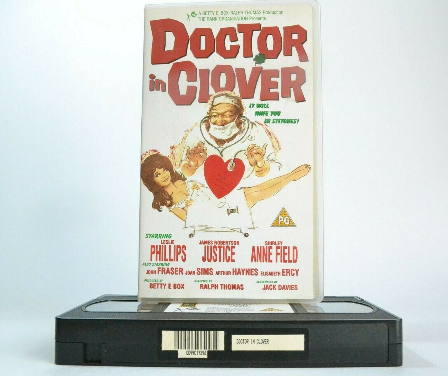 Doctor In Clover (1966) - British Comedy Classic - Leslie Phillips - Pal VHS-