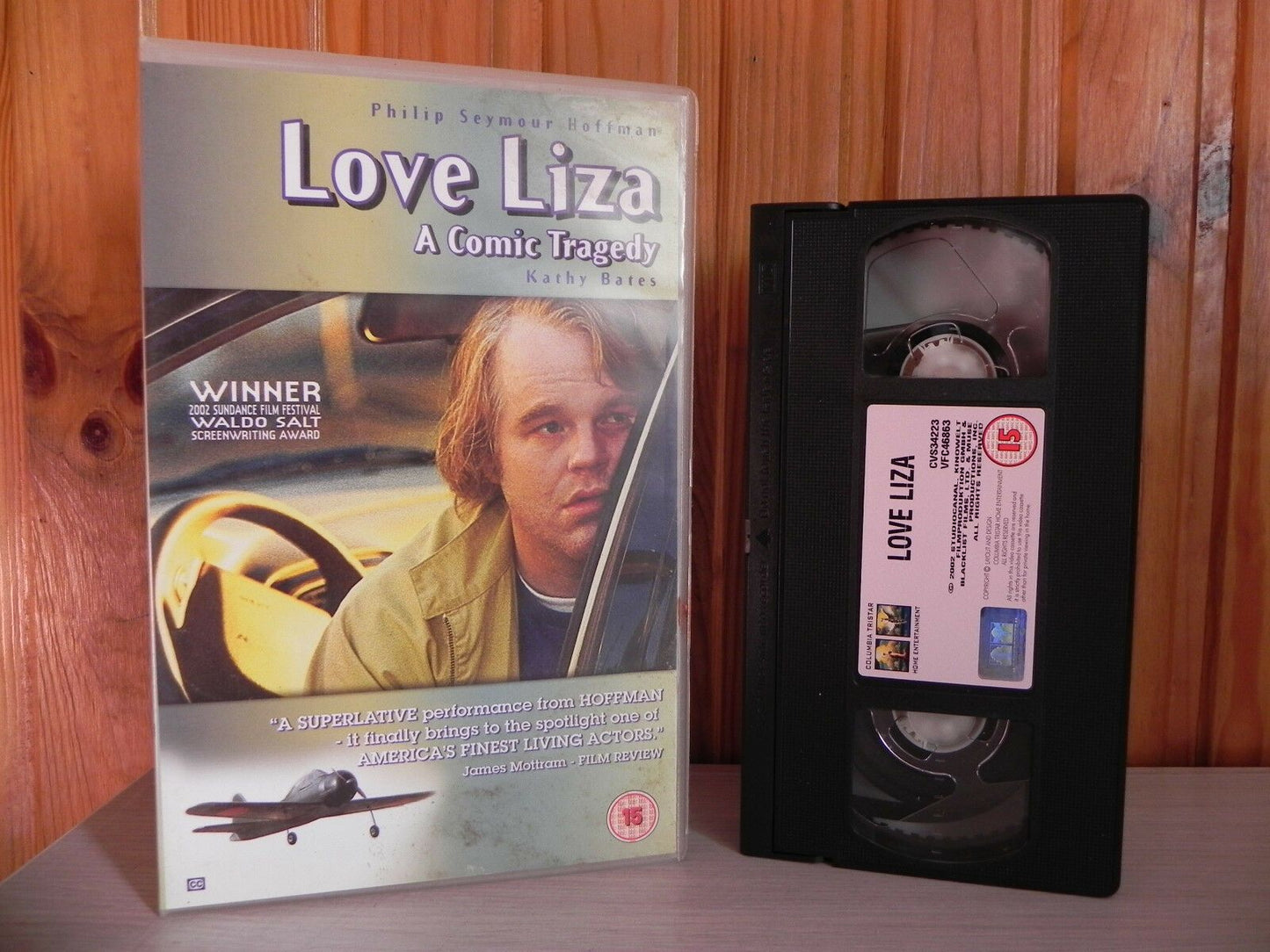 LOVE LIZA - Phillip Hoffman - Big Box - Ex-Rental - Tragic Comedy - Drama - VHS-