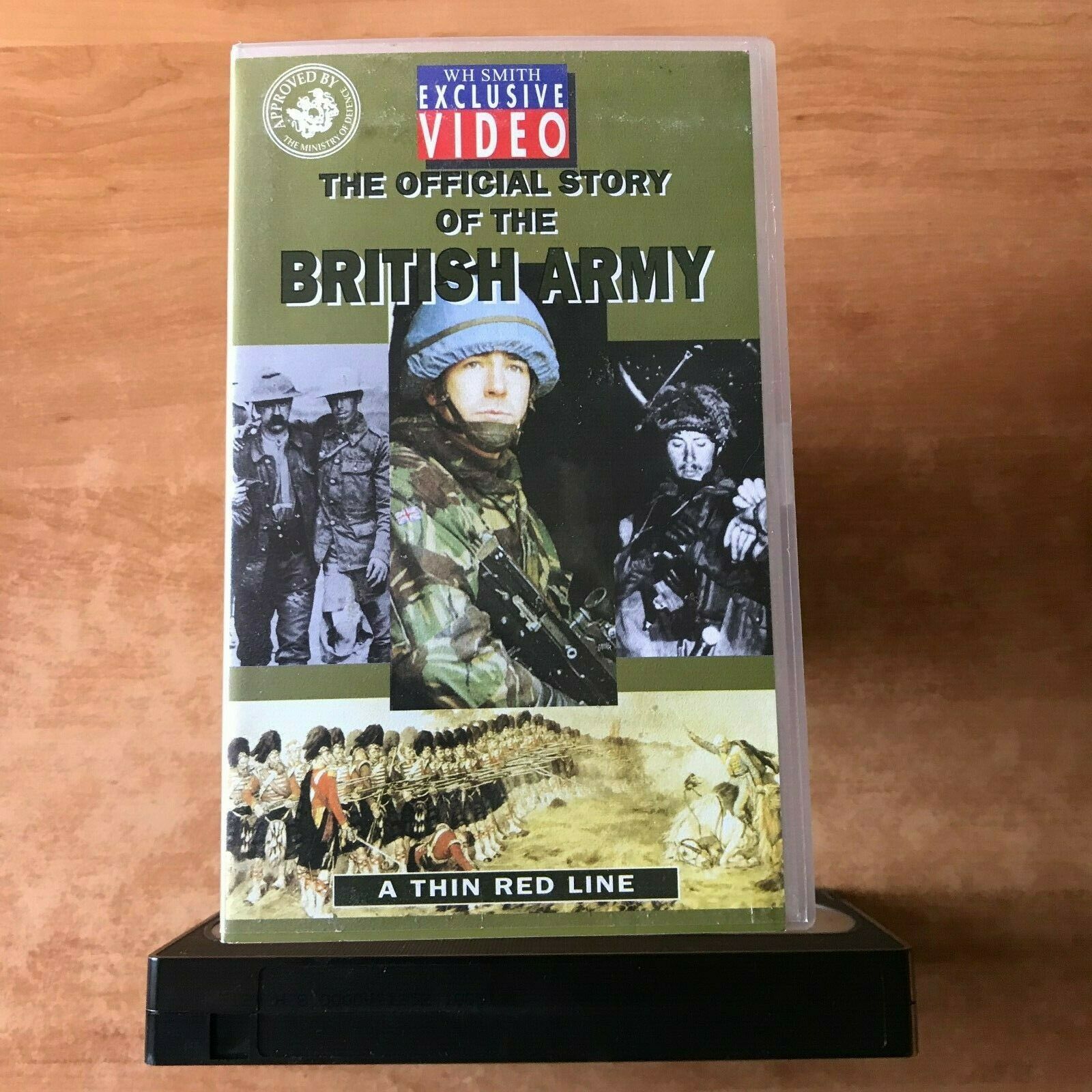 The Official Story Of The British Army: A Thin Red Line [General Guthrie] VHS-