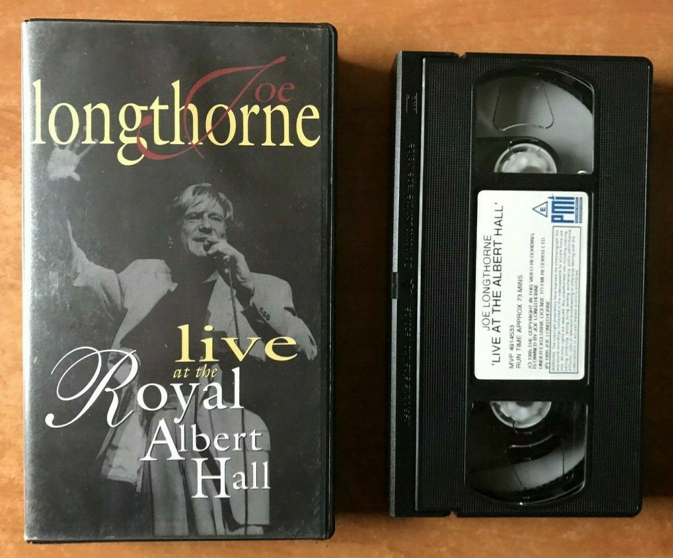 Joe Longthorne: Live At The Royal Albert Hall - Concert - Music Hits - Pal VHS-