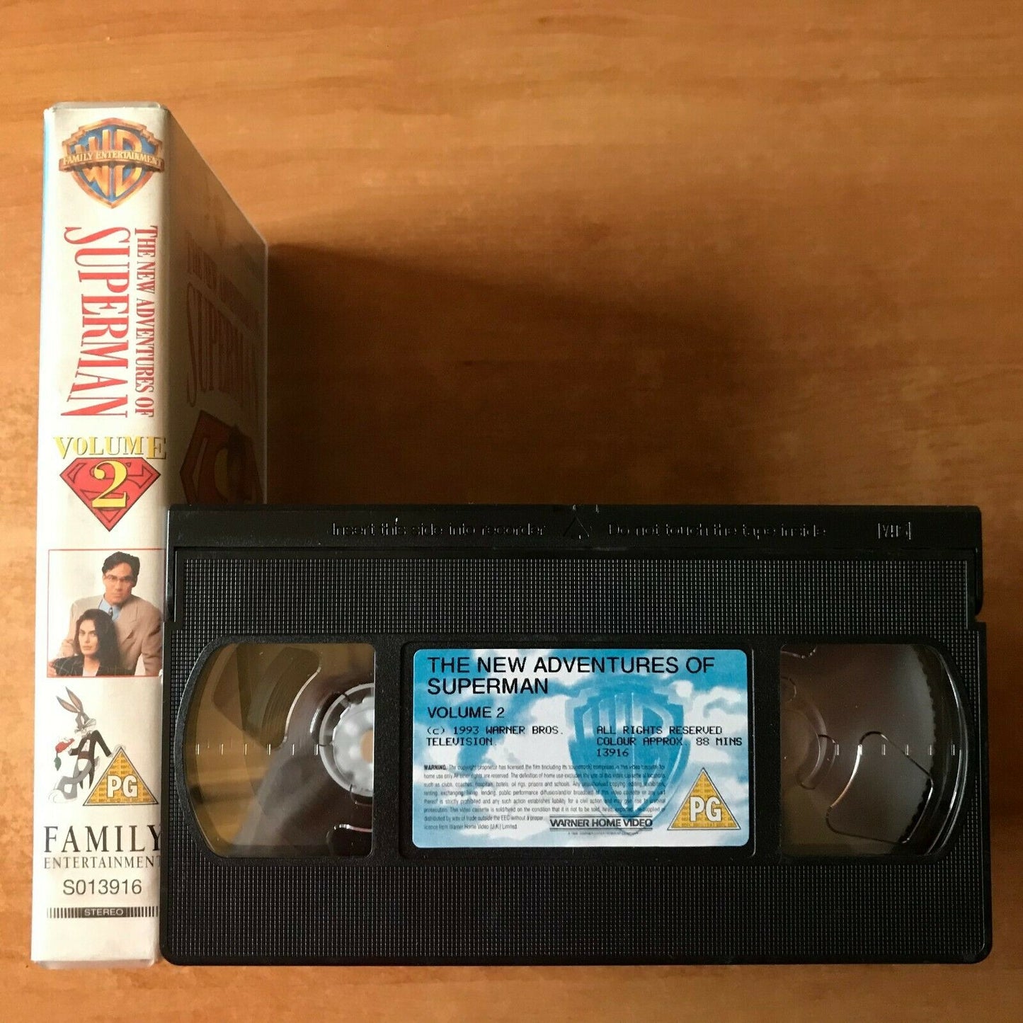 The New Adventures Of Superman (Vol. 2): "Requiem For A Superhero" - Pal VHS-